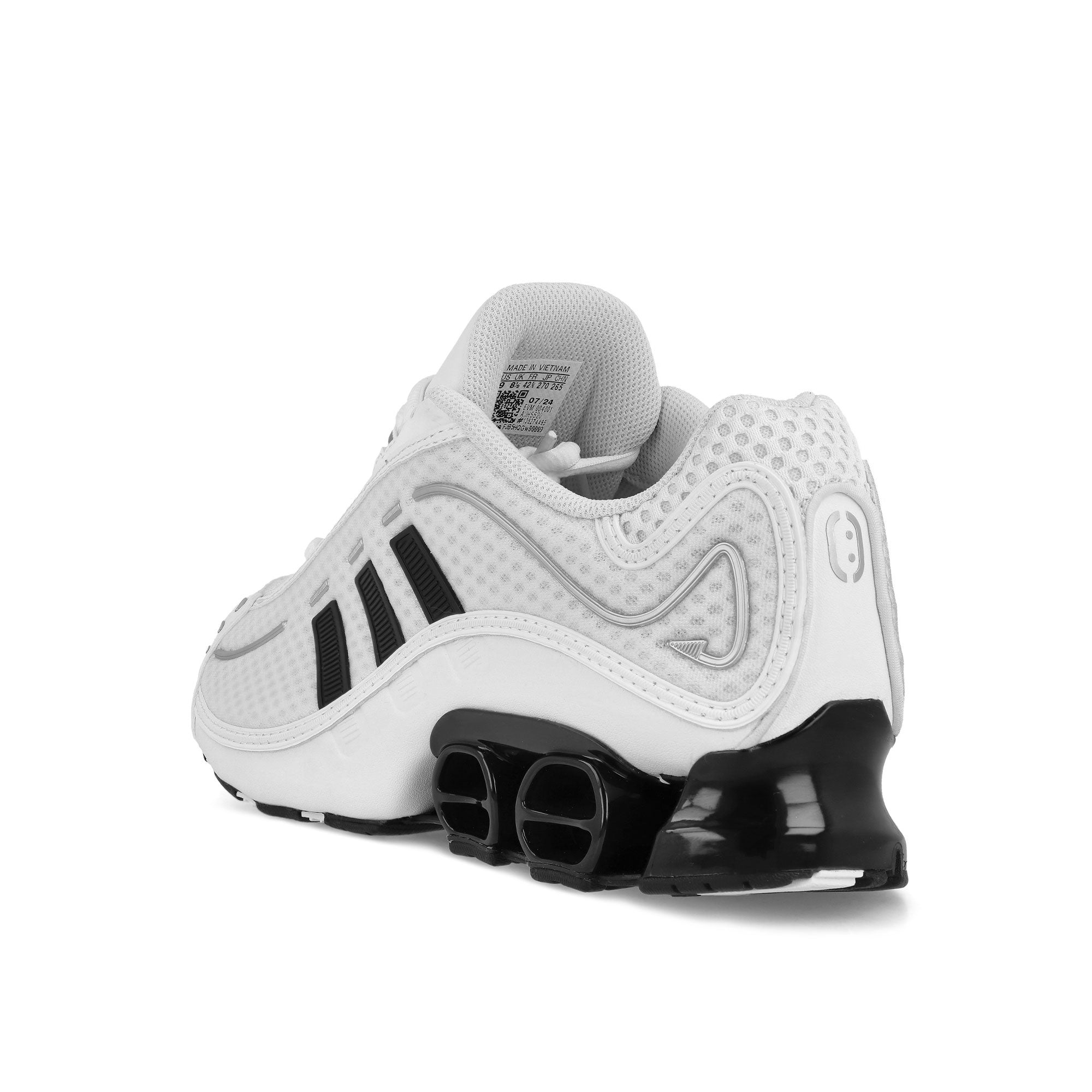 adidas Megaride O1 Footwear White / Core Black / Silver Metallic Low Top Sneakers Material | Overkill