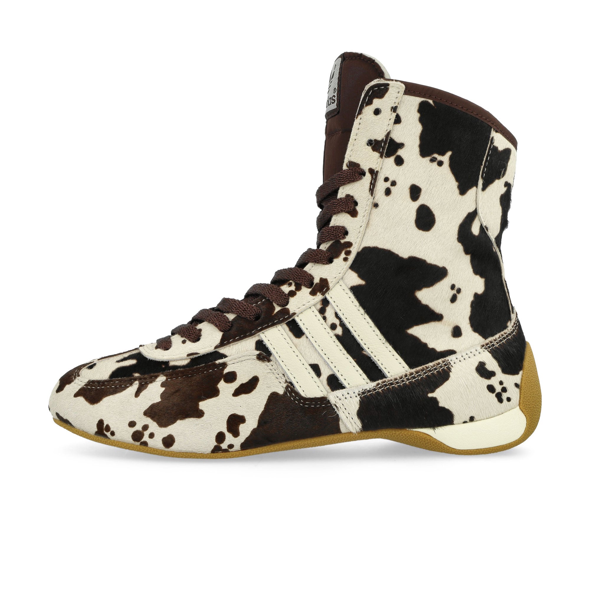 adidas Rasant Mid W Shadow Brown / Off White / Gold Metallic High Top Sneakers JH5640 | Overkill