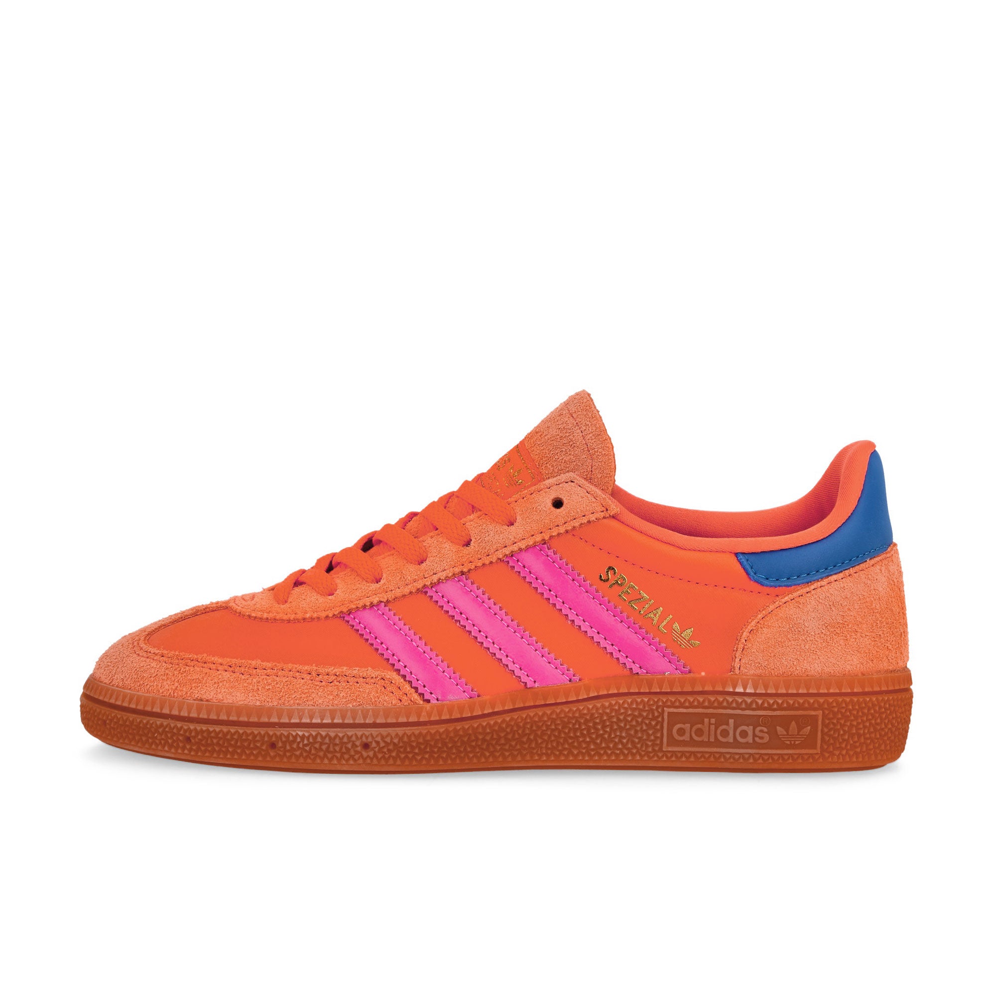 adidas Handball Spezial W Solar Orange / Lucid Pink / Gum 2 Low Top Sneakers JH5659 | Overkill