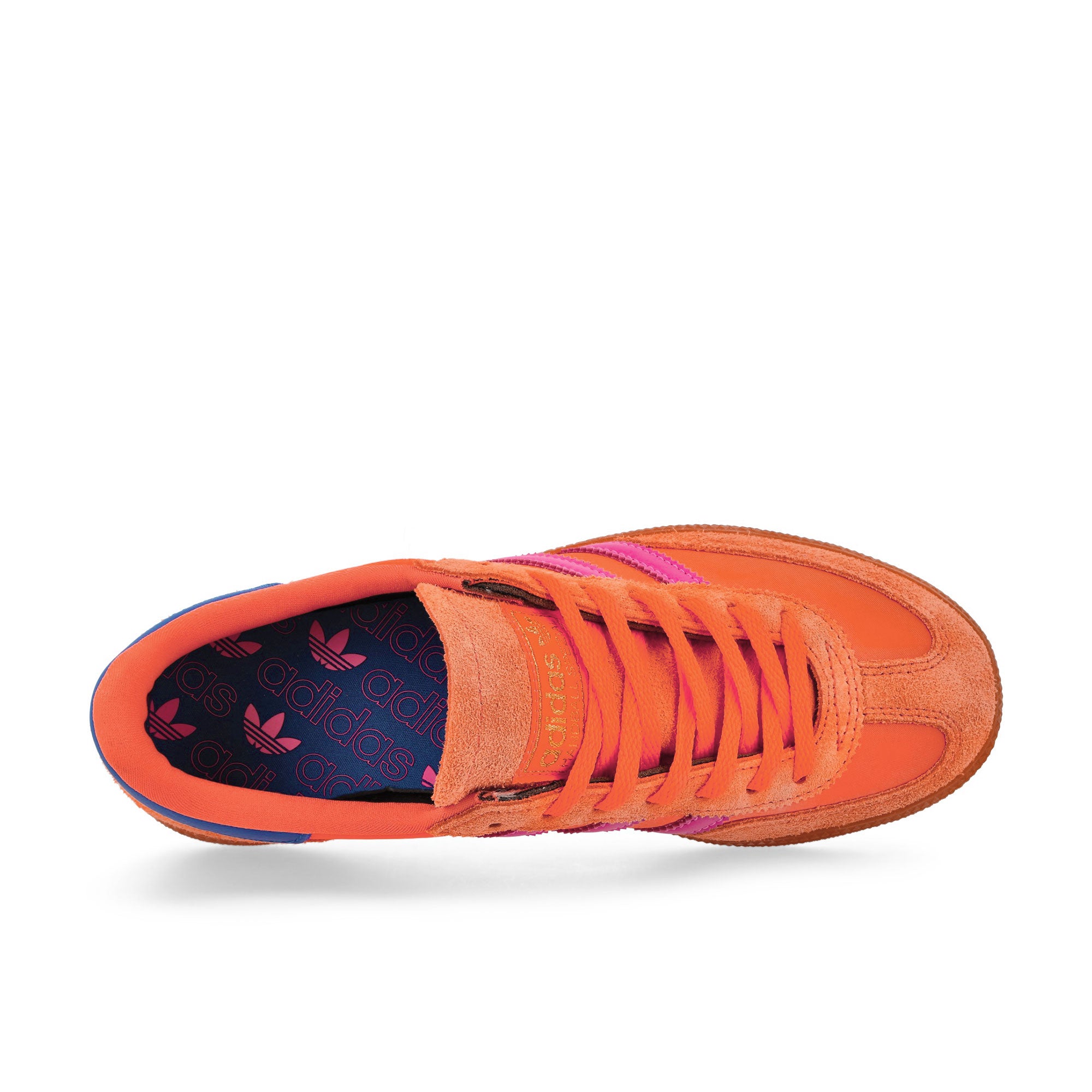 adidas Handball Spezial W Solar Orange / Lucid Pink / Gum 2 Low Top Sneakers Detailfoto | Overkill