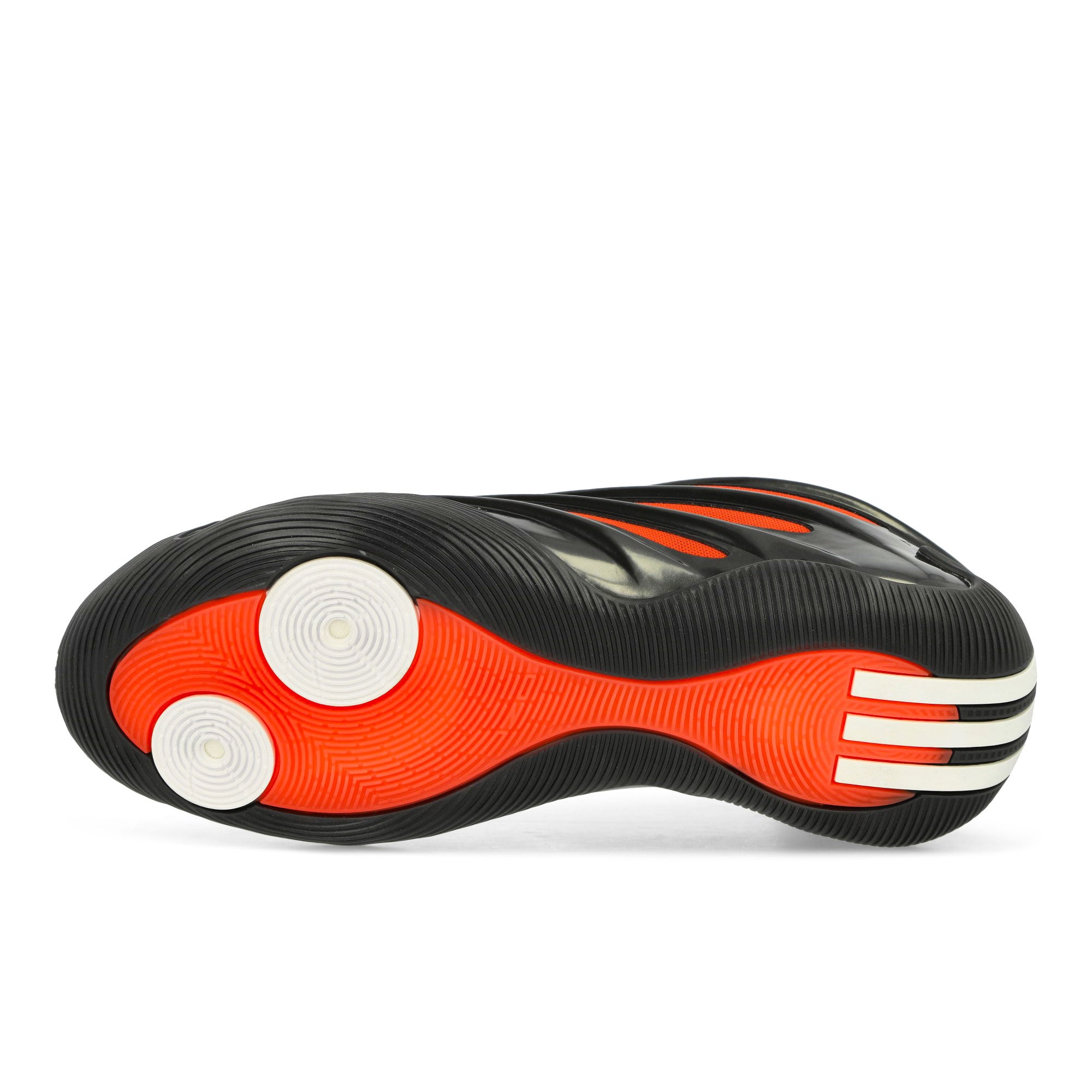 adidas Harden Volume 9 Core Black / Lucid Red / Footwear White Low Top Sneakers Detail View 1 | Overkill