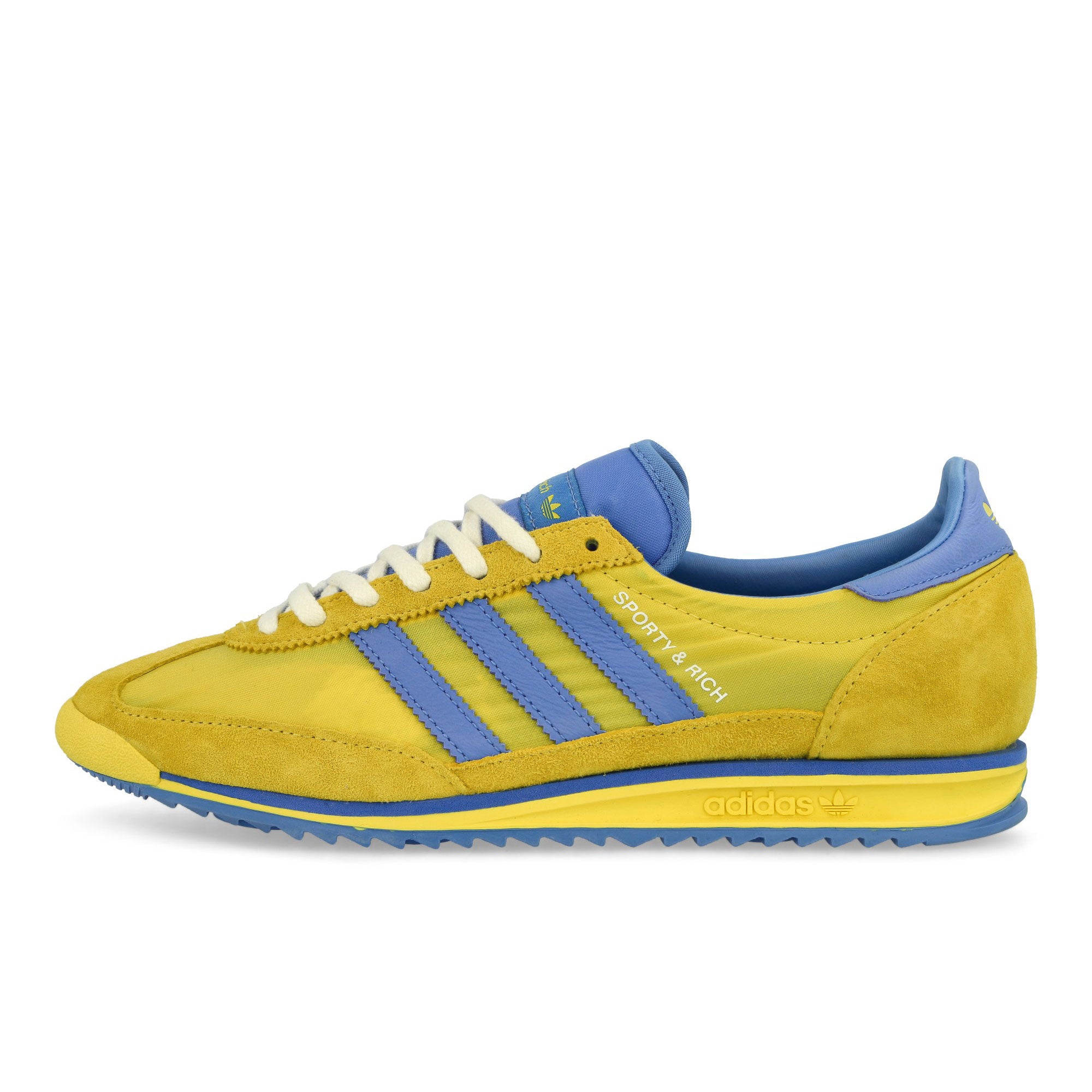 adidas SL 72 Light Yellow / Real Blue / FTWR White Low Top Sneakers JH6702 | Overkill