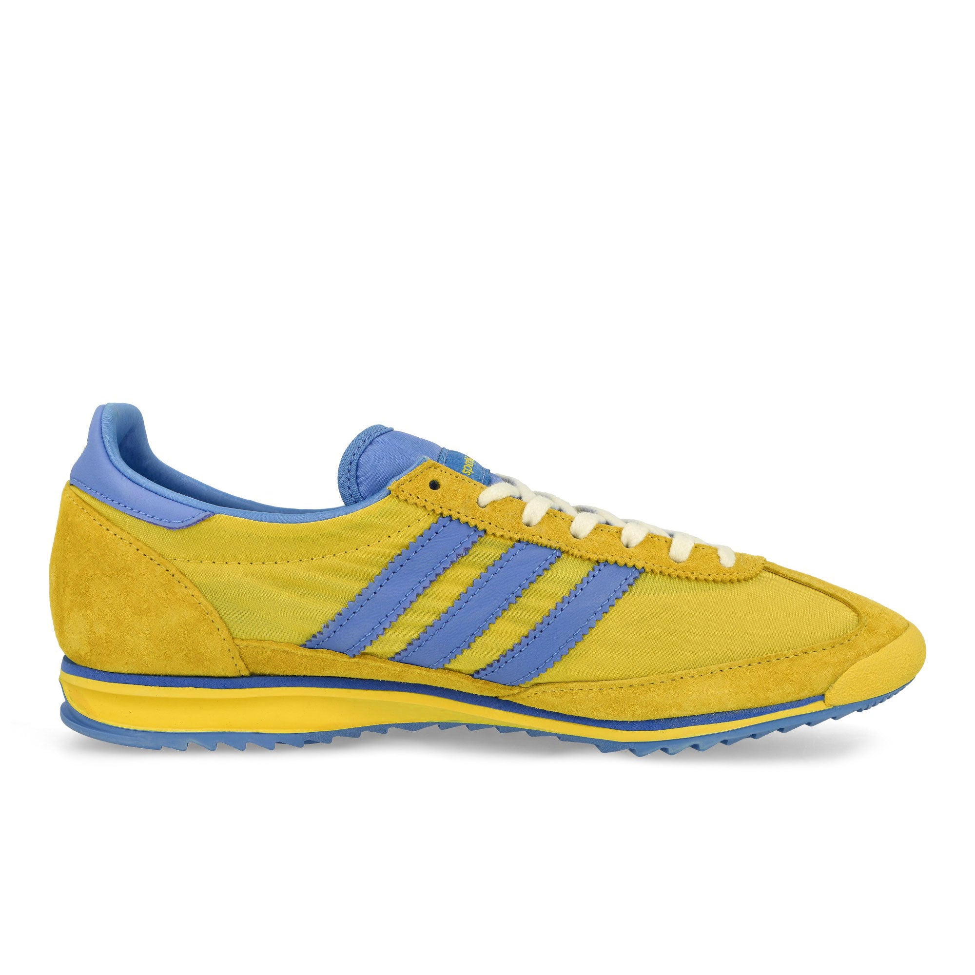 adidas SL 72 Light Yellow / Real Blue / FTWR White Low Top Sneakers Silhouette | Overkill