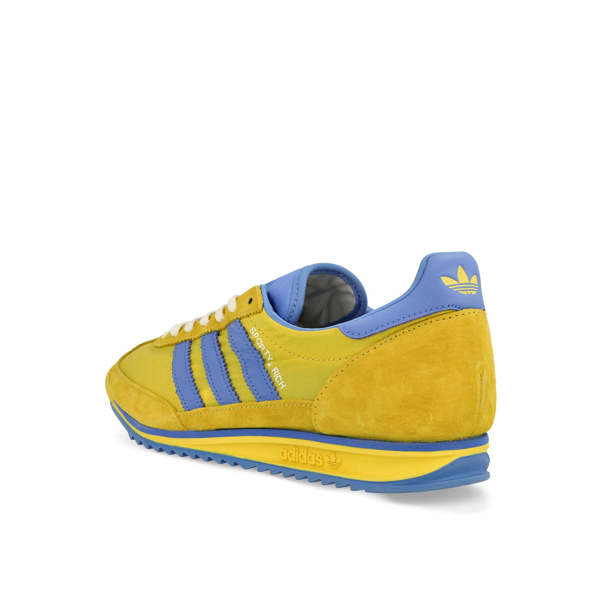 adidas SL 72 Light Yellow / Real Blue / FTWR White Low Top Sneakers Material | Overkill