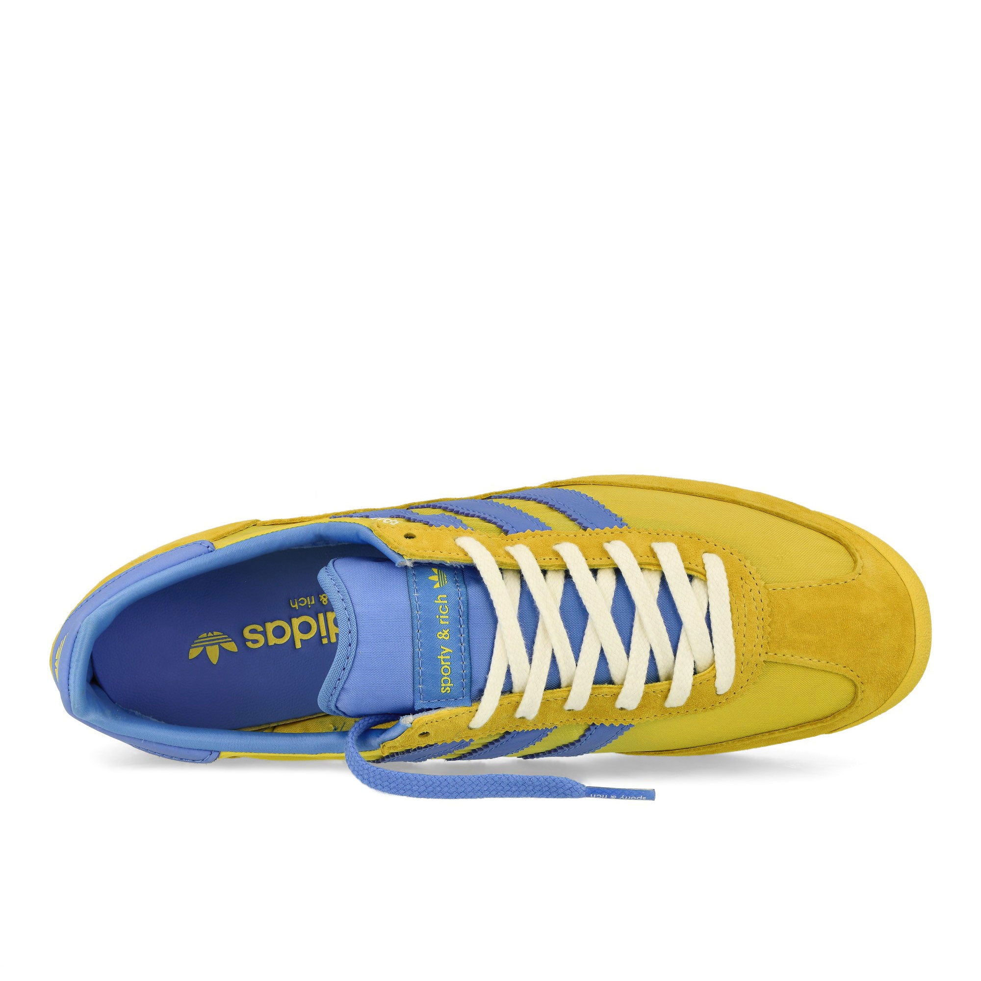 adidas SL 72 Light Yellow / Real Blue / FTWR White Low Top Sneakers Detailfoto | Overkill
