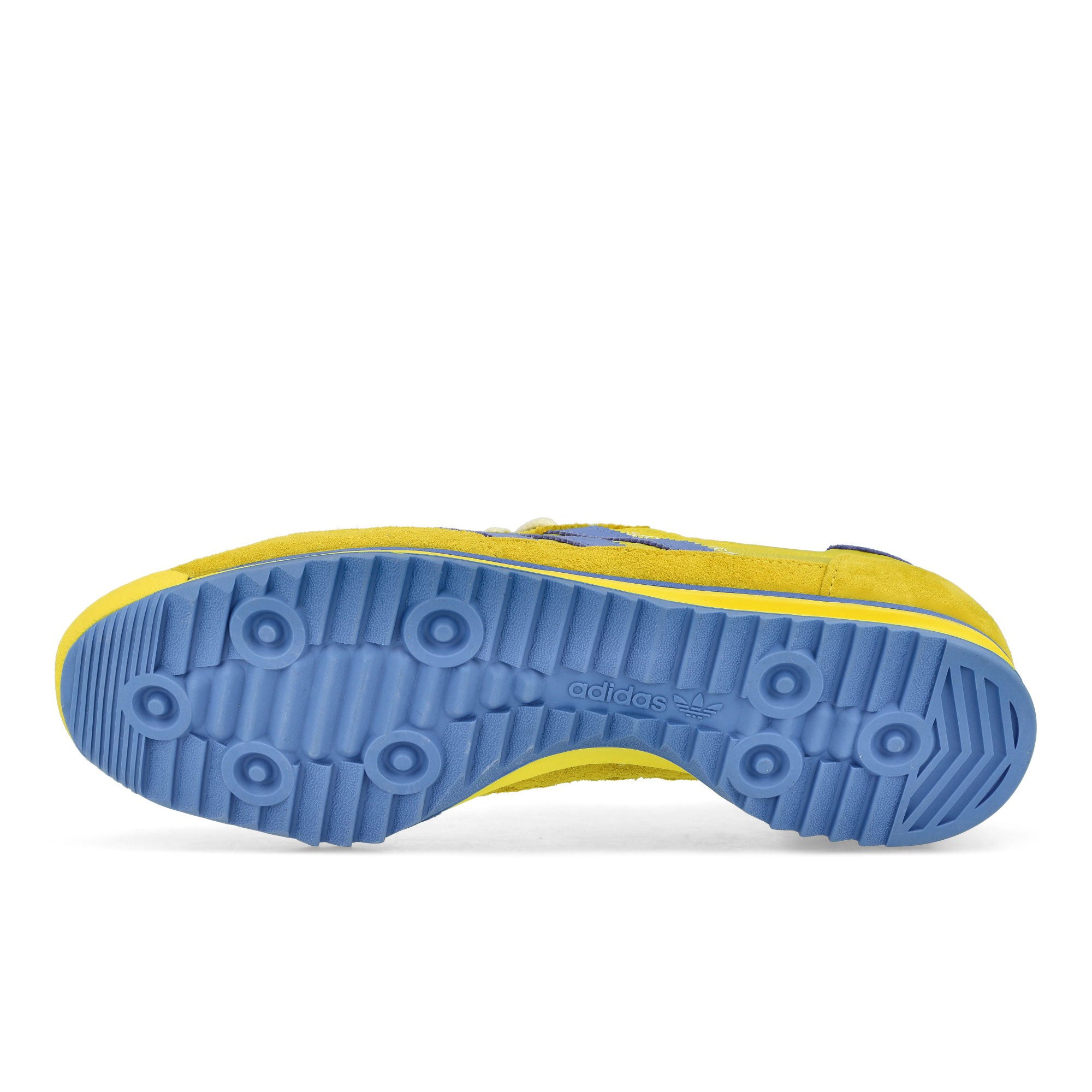 adidas SL 72 Light Yellow / Real Blue / FTWR White Low Top Sneakers Detail View 1 | Overkill