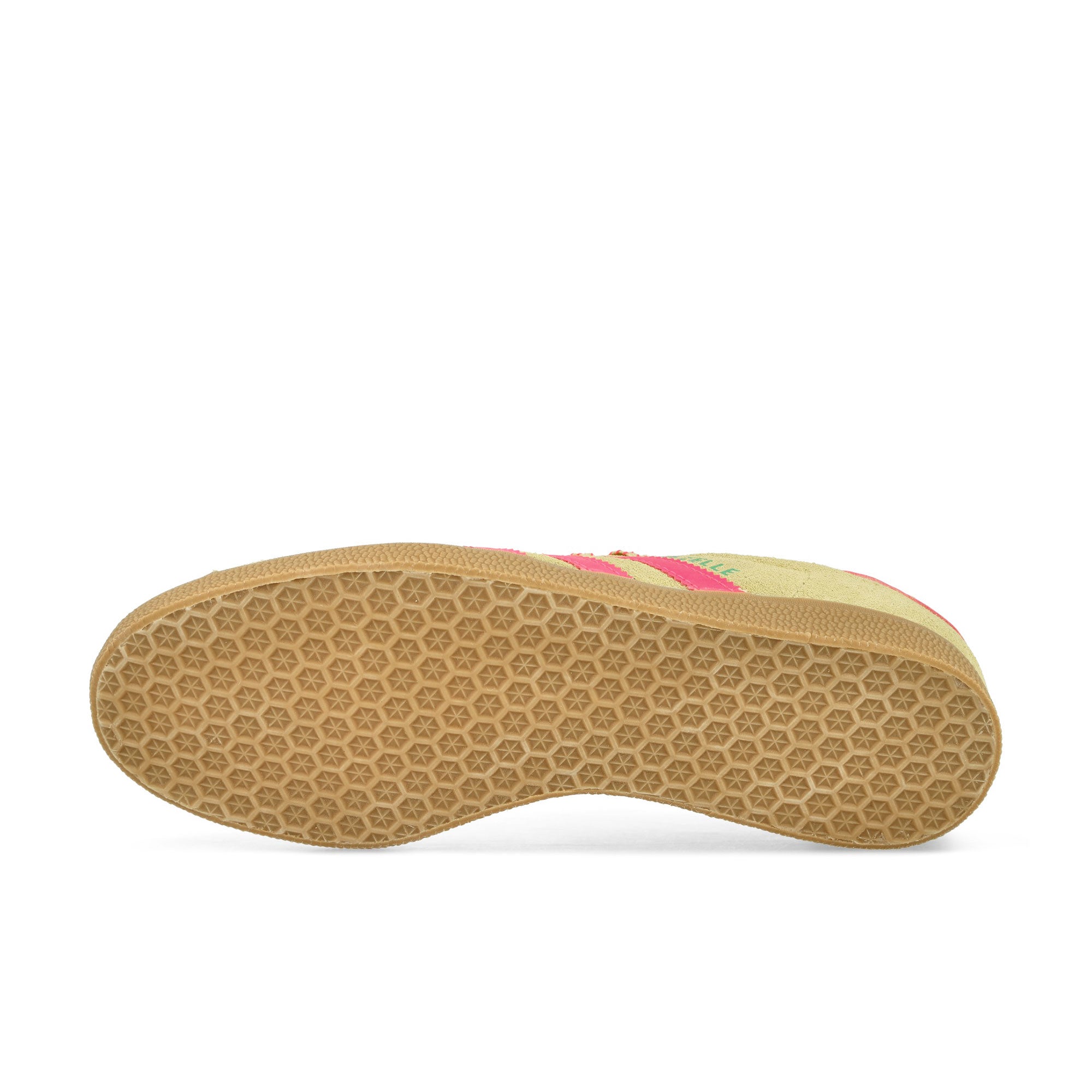 adidas Gazelle W Powder Yellow / Lucid Pink / Gum3 Low Top Sneakers Detail View 1 | Overkill