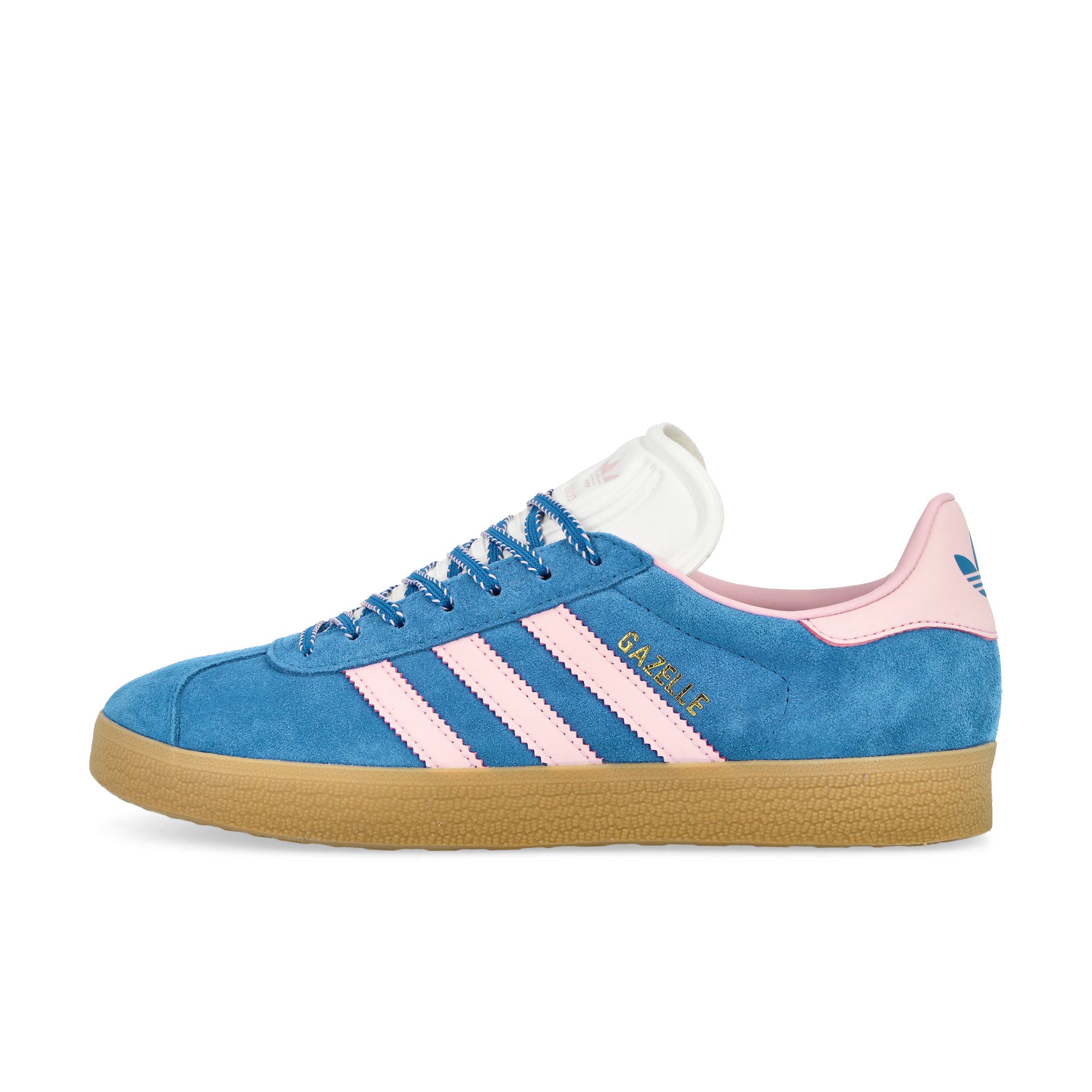 adidas Gazelle W Blue / Orchid Fusion / Gum 3 Low Top Sneakers JH7219 | Overkill