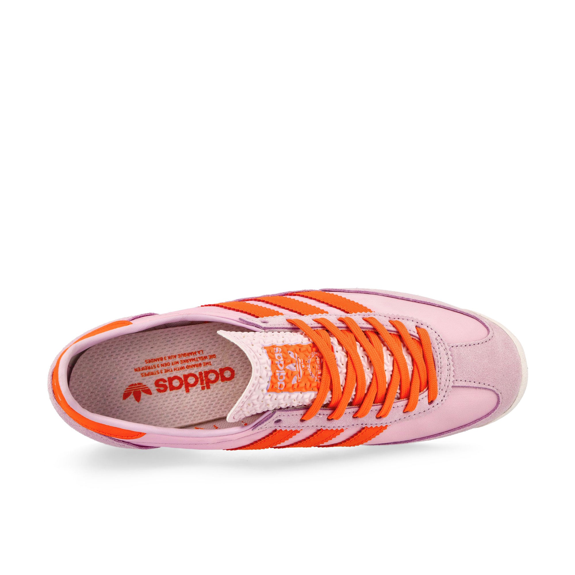 adidas SL 72 OG W Ice Lavender / Impact Orange / Silver Violet Low Top Sneakers Detailfoto | Overkill