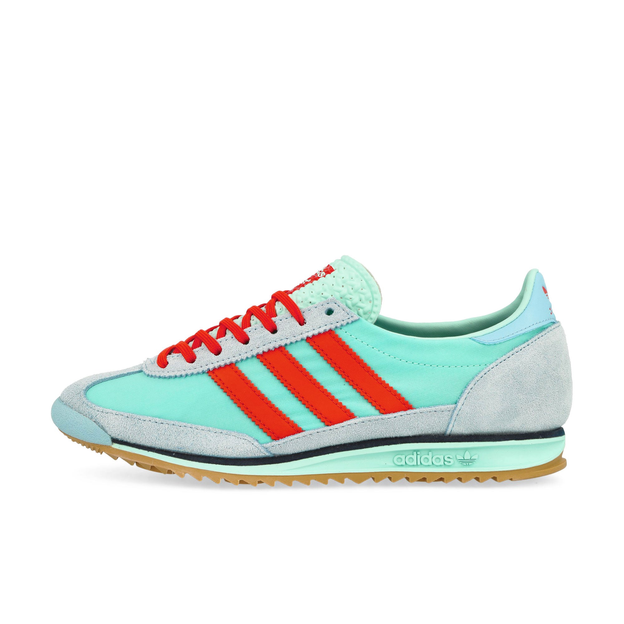 adidas SL 72 OG W Semi Flash Aqua / Bright Red / Clear Sky Low Top Sneakers JH7397 | Overkill