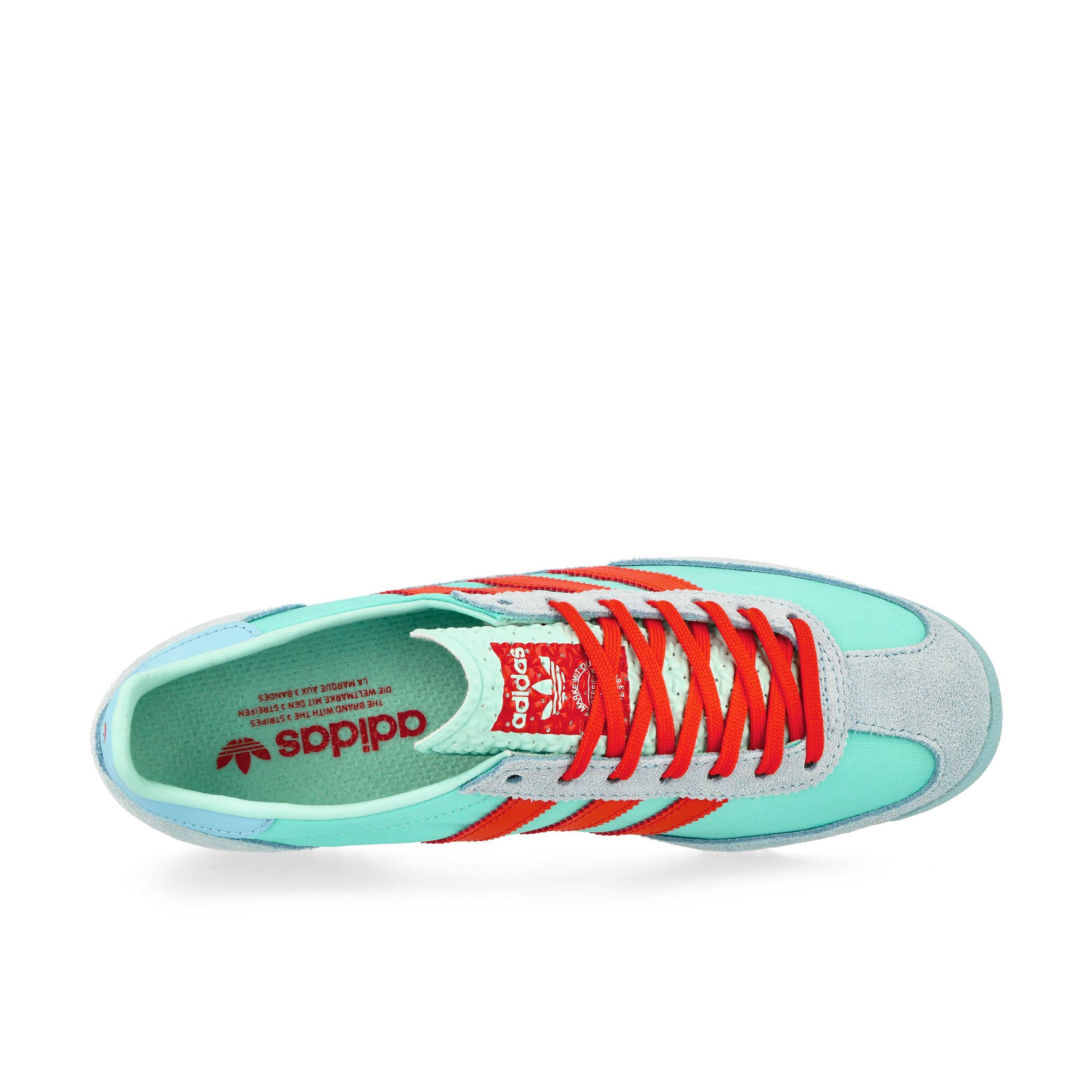 adidas SL 72 OG W Semi Flash Aqua / Bright Red / Clear Sky Low Top Sneakers Detailfoto | Overkill