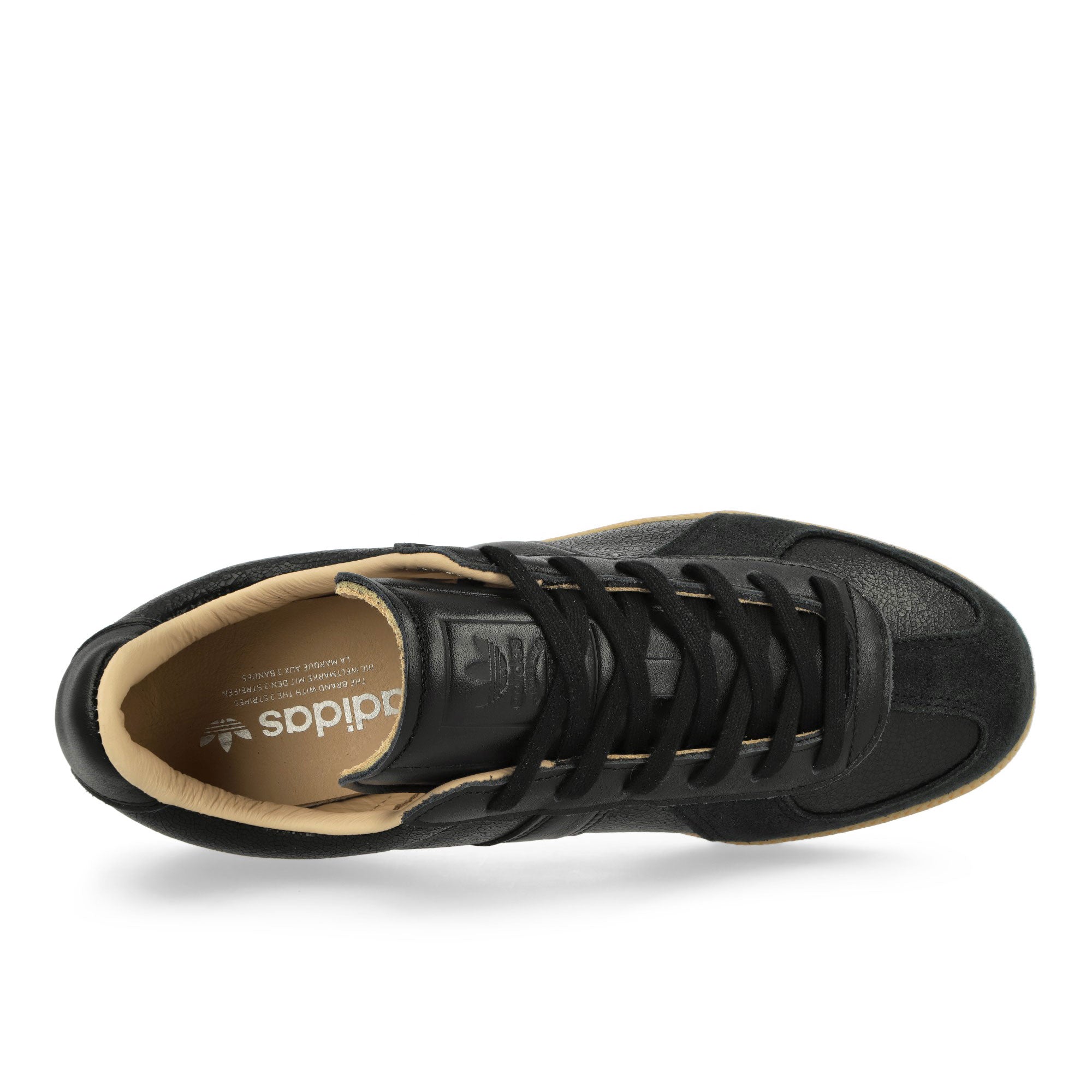 adidas BW Army Lux Core Black / Core Black / Gum 3 Low Top Sneakers Detailfoto | Overkill