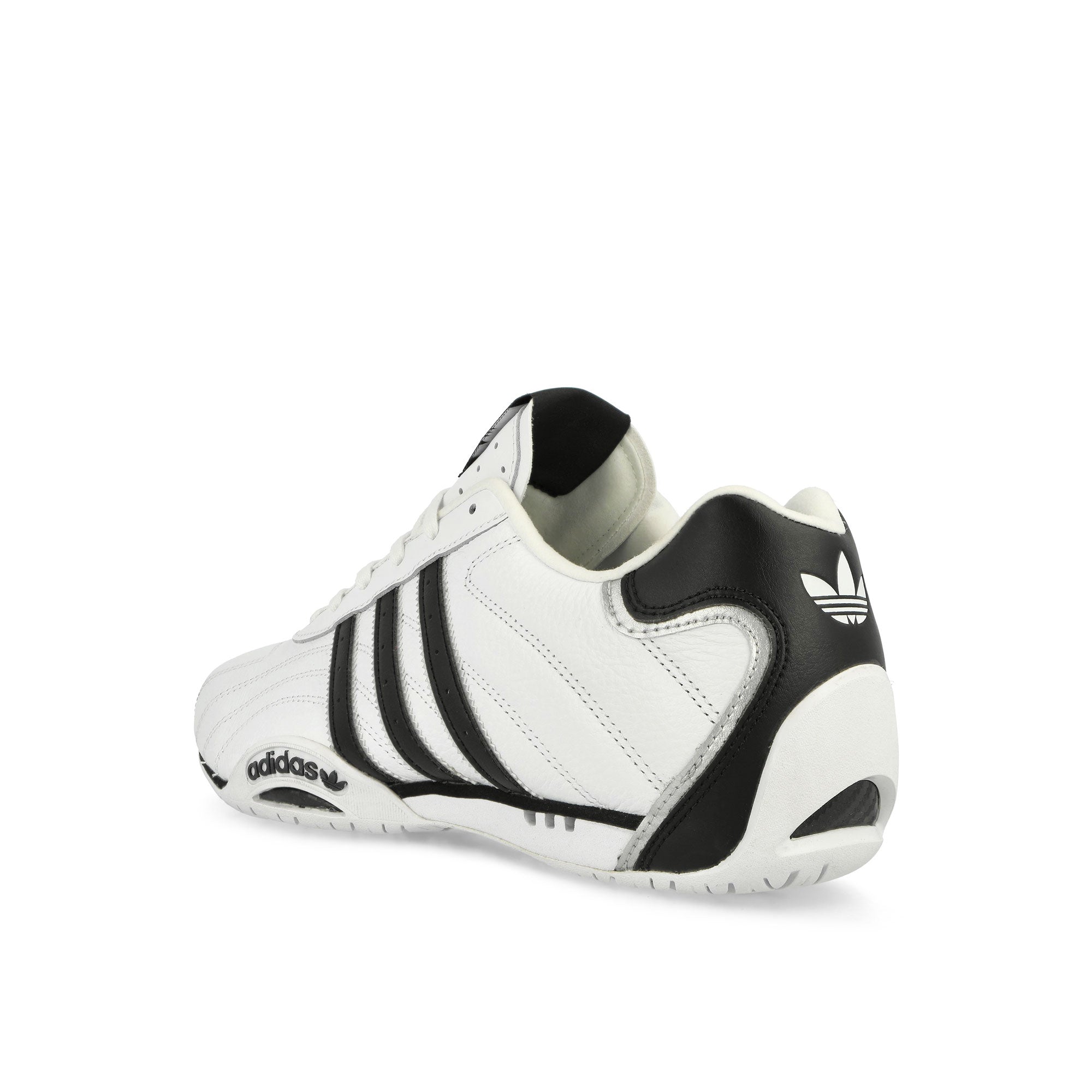 adidas Adiracer Lo Footwear White / Core Black / Silver Metallic Low Top Sneakers Material | Overkill