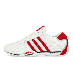 adidas Adiracer Lo Footwear White / Better Scarlet / Silver Metallic Low Top Sneakers JH8736 | Overkill