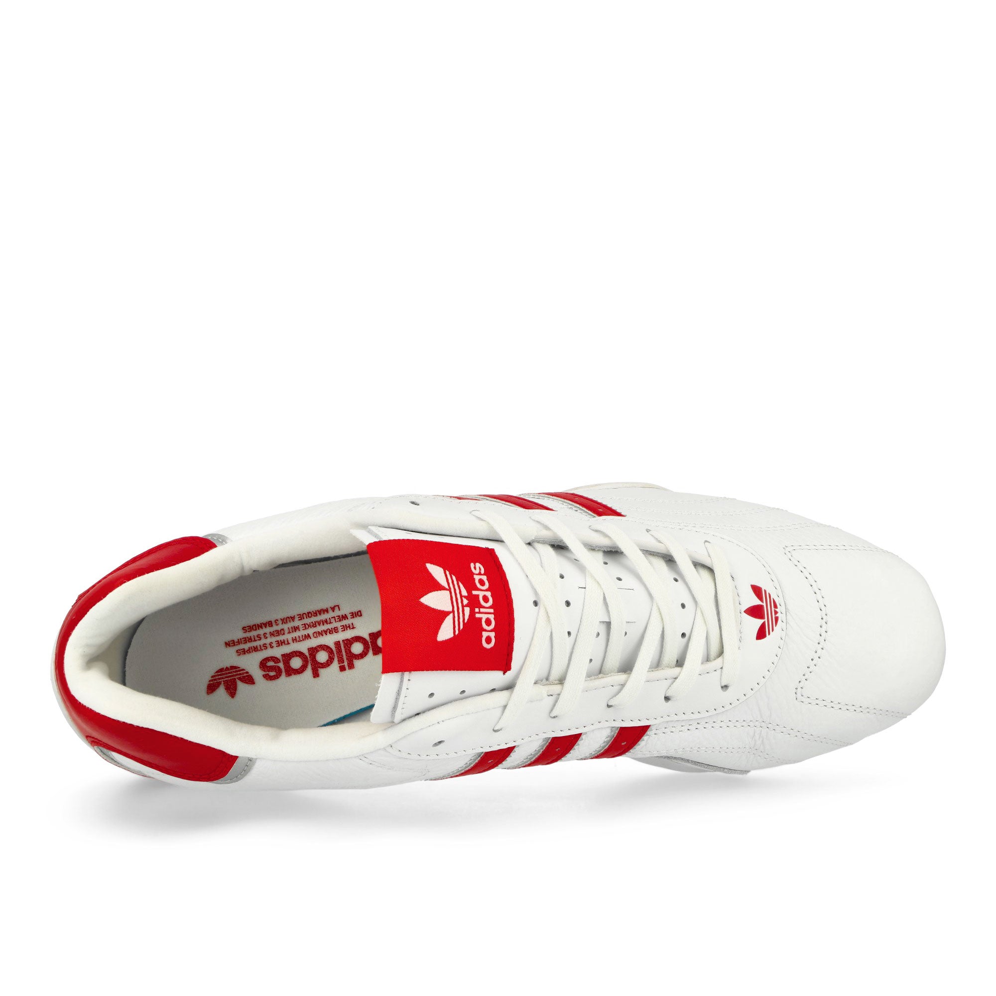 adidas Adiracer Lo Footwear White / Better Scarlet / Silver Metallic Low Top Sneakers Detailfoto | Overkill