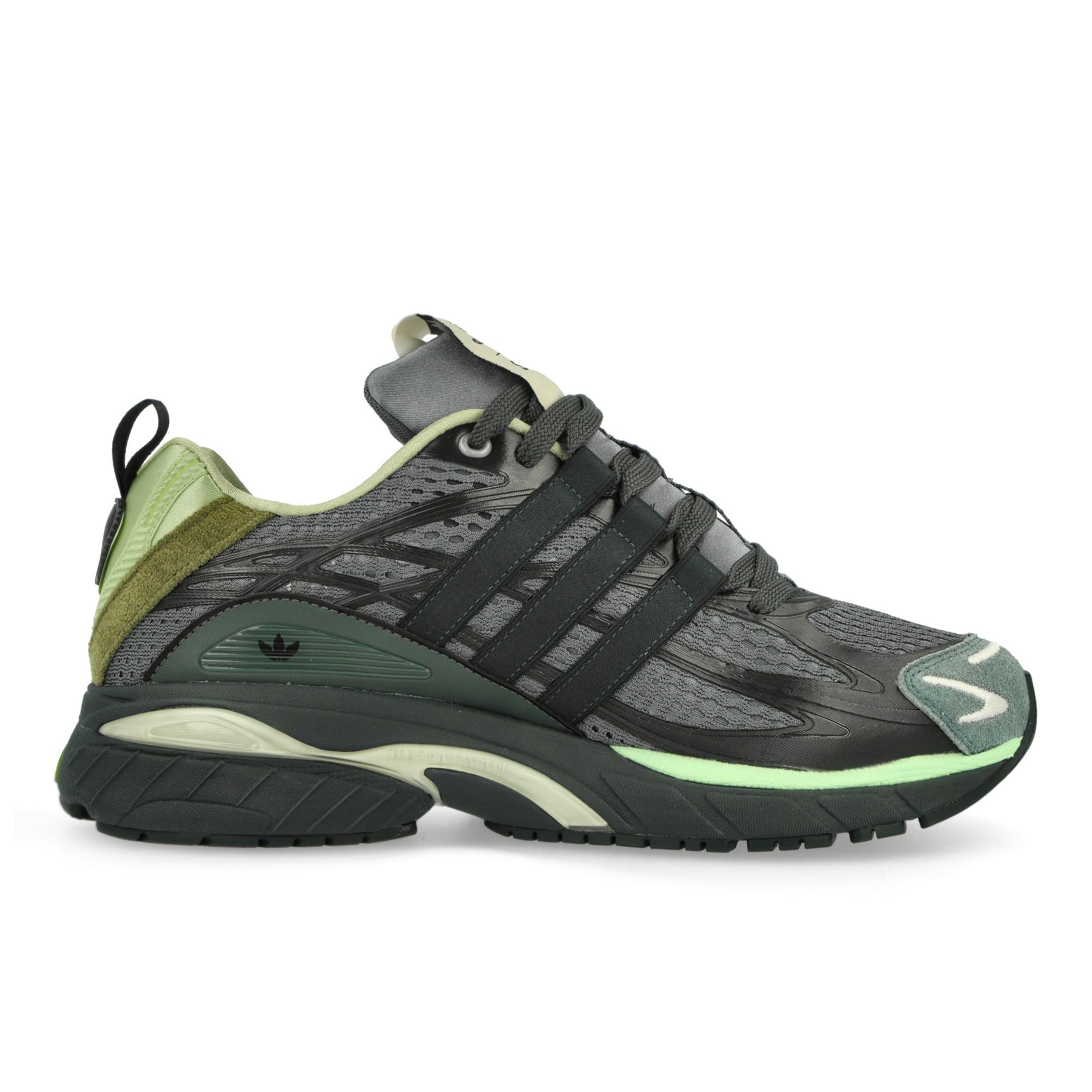 adidas Adistar Cushion Shadow Green / Collegiate Green / Bold Onix Low Top Sneakers Silhouette | Overkill