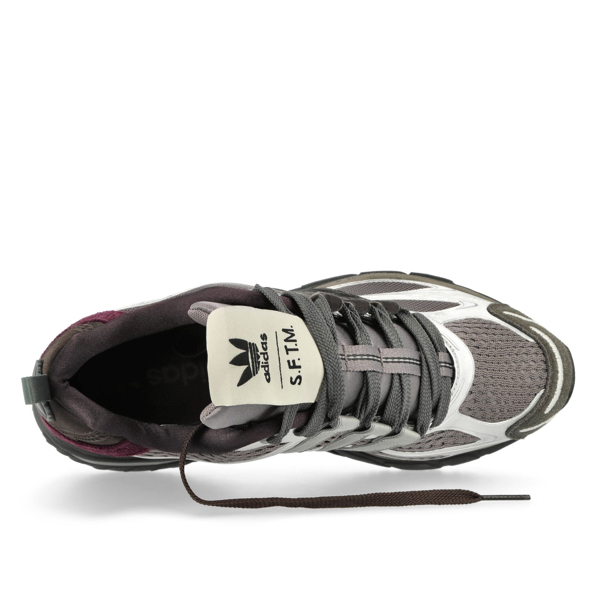 adidas Adistar Cushion Taupe Metallic / Granite / Silver Metallic Low Top Sneakers Detailfoto | Overkill