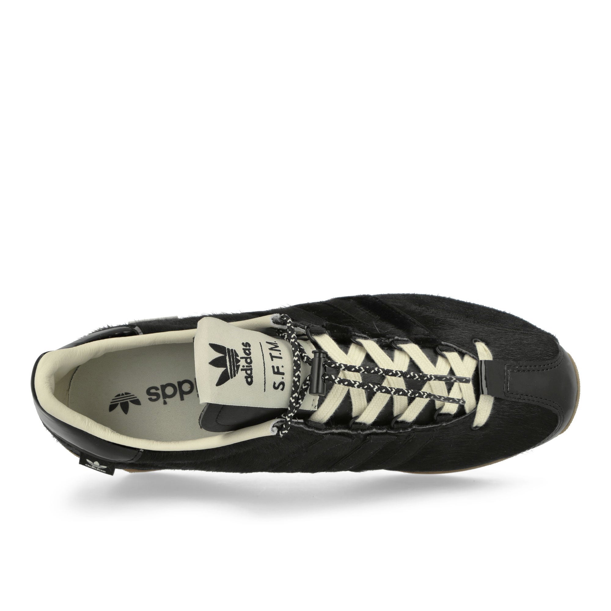 adidas Country OG Core Black / Core Black / Cream White Low Top Sneakers Detailfoto | Overkill