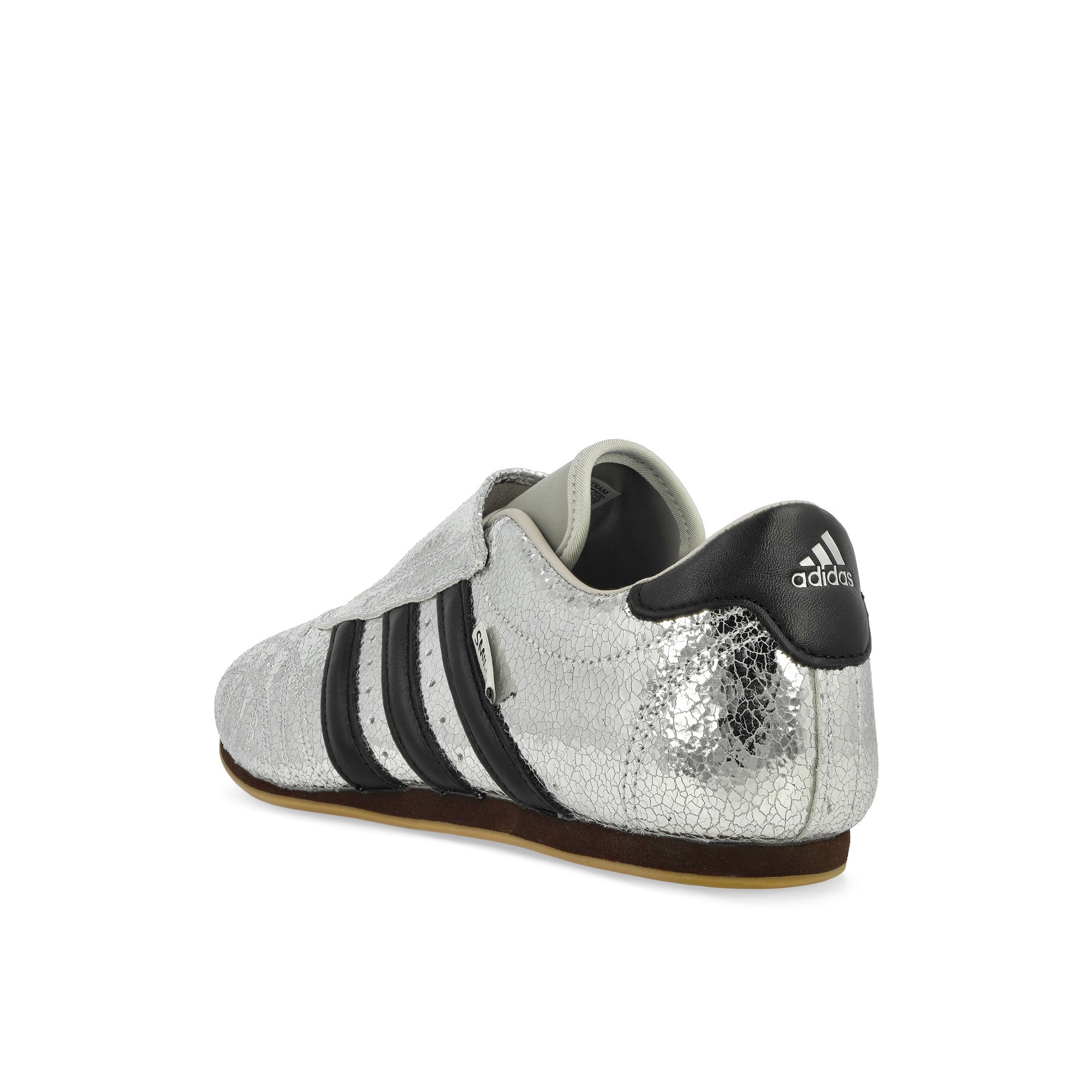 adidas Taekwondo W Silver Metallic / Core Black / Gum 5 Low Top Sneakers Material | Overkill