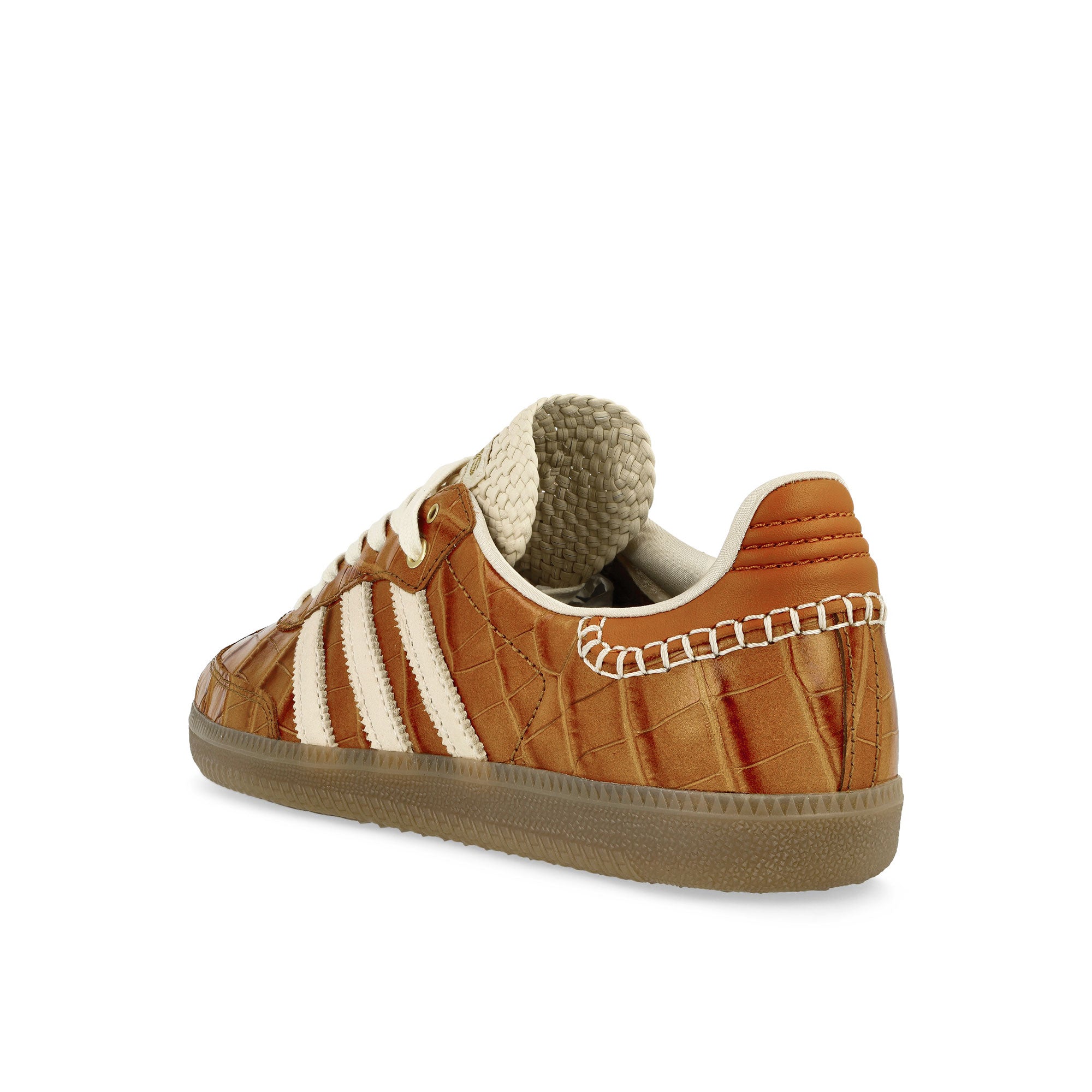 adidas Samba Supplier Colour / Wonder White / Night Brown Low Top Sneakers Material | Overkill