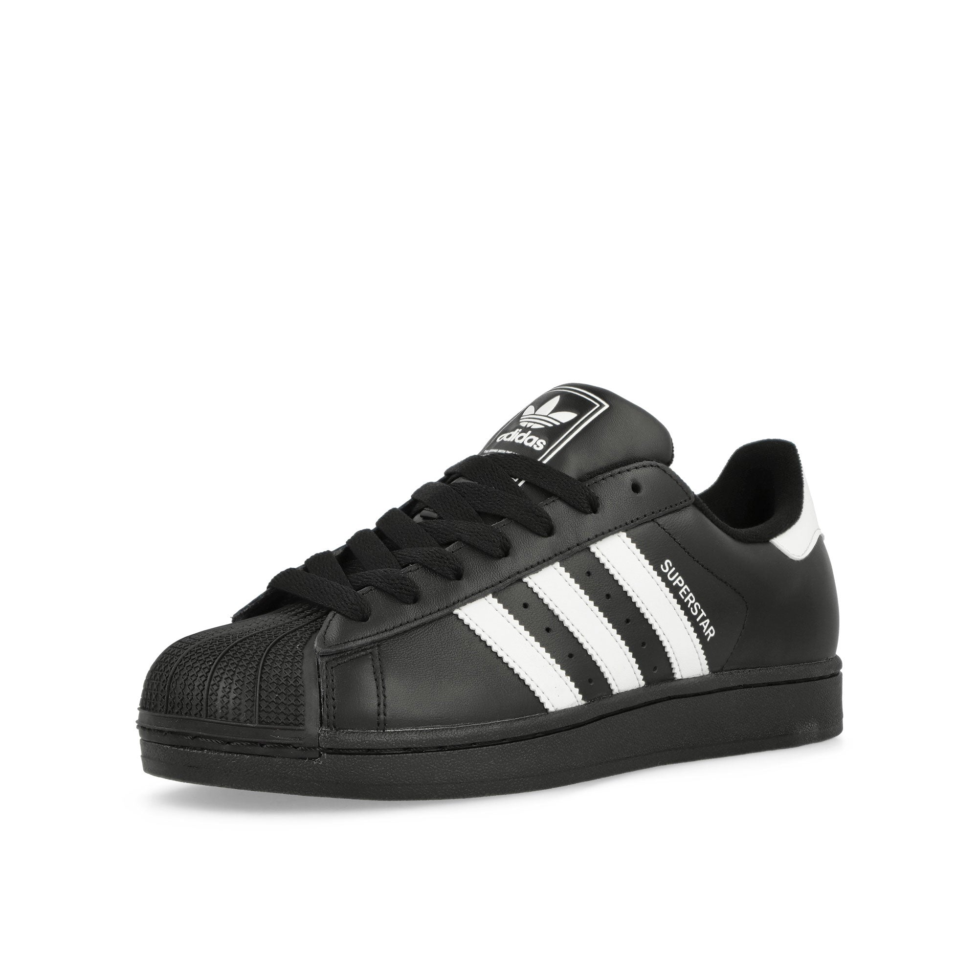adidas Superstar II Core Black / Footwear White / Core Black Low Top Sneakers Close Up | Overkill