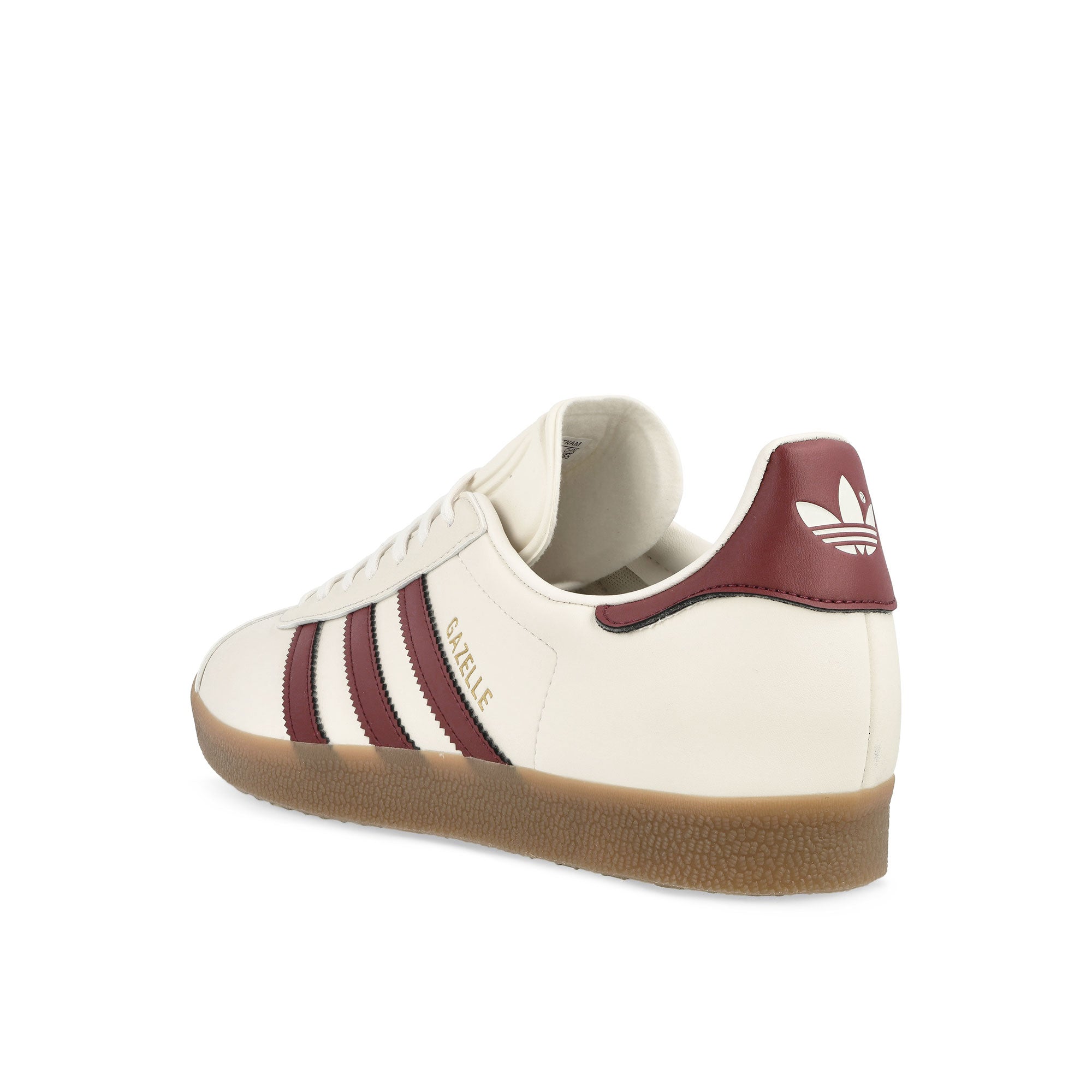 adidas Gazelle Cloud White / Shadow Red / Gum Low Top Sneakers Material | Overkill