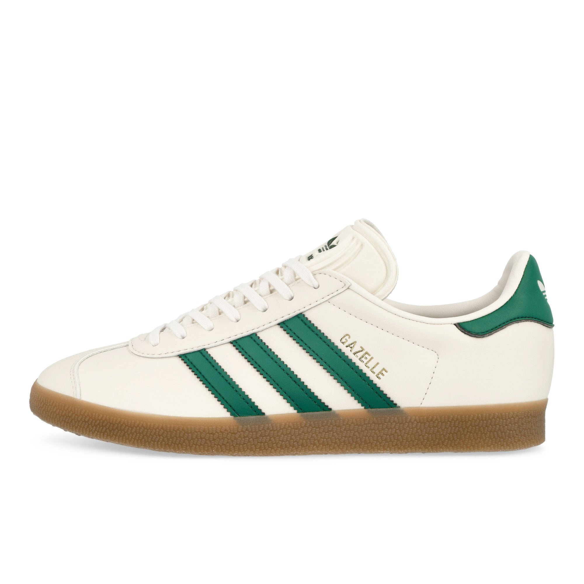 adidas Gazelle Cloud White / Collegiate Green / Gum Low Top Sneakers JI0208 | Overkill