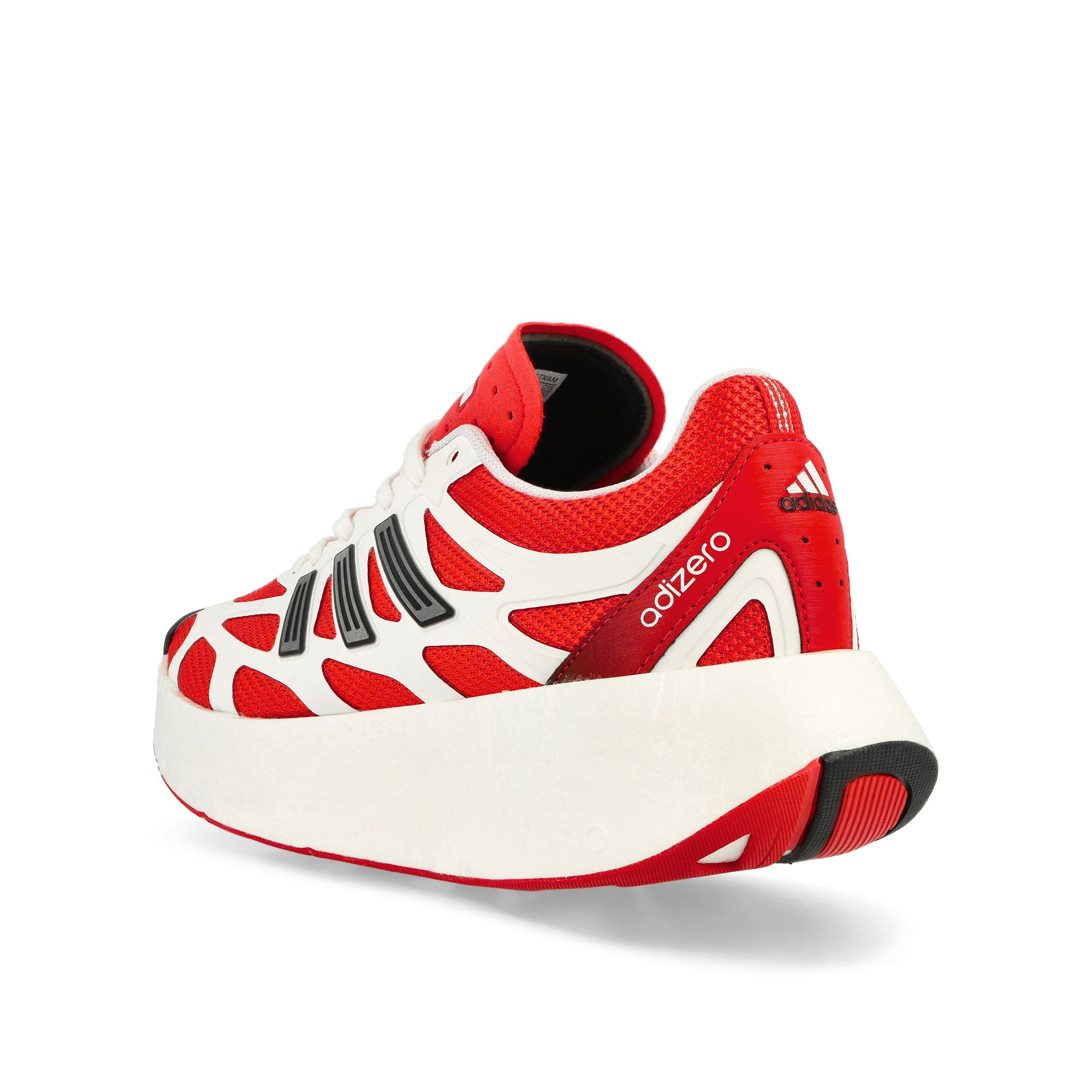 adidas Adizero Aruku Footwear White / Pure Ruby / Core Black Low Top Sneakers Material | Overkill