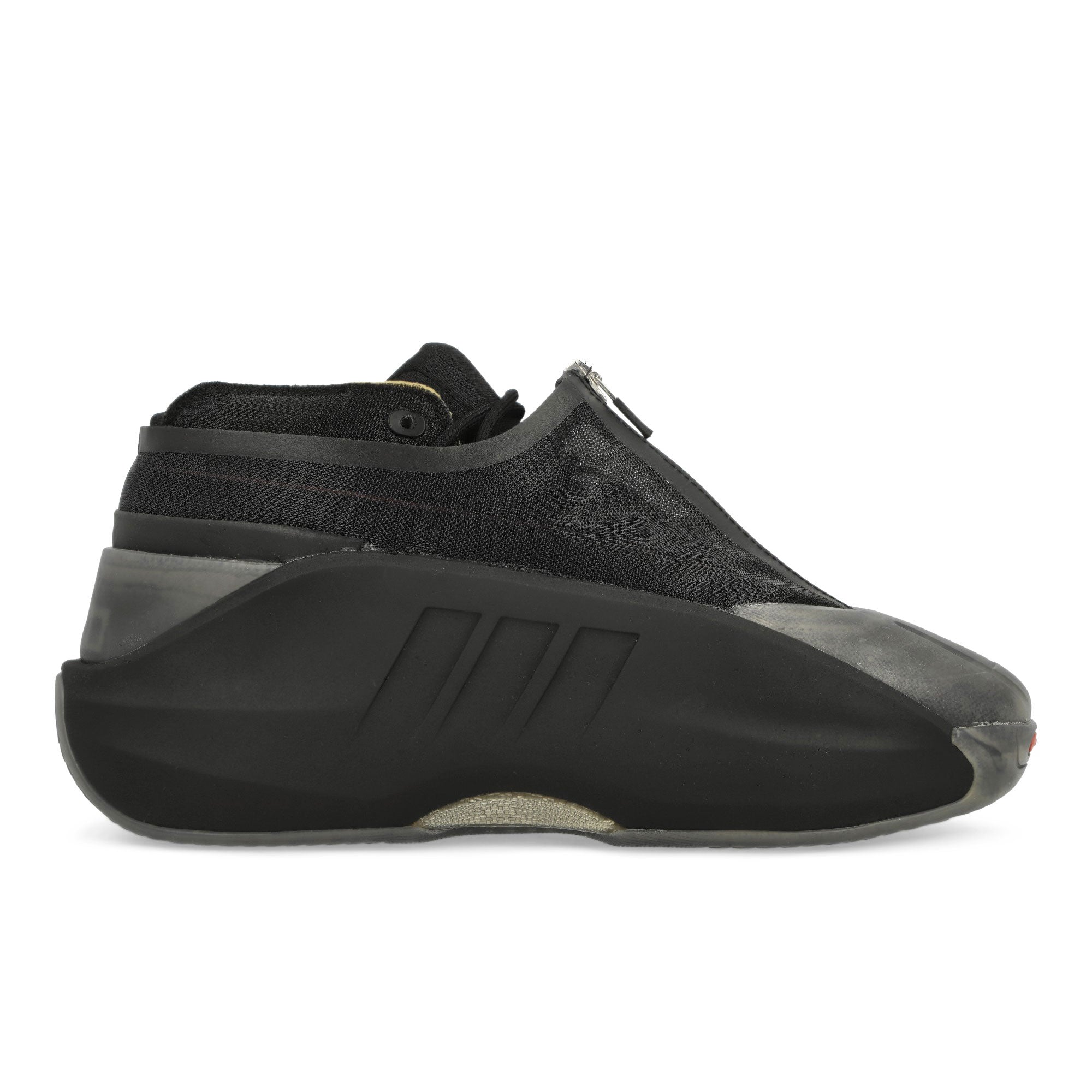 adidas Crazy Iiinfinity Core Black / Preloved Ruby / Charcoal Low Top Sneakers Silhouette | Overkill