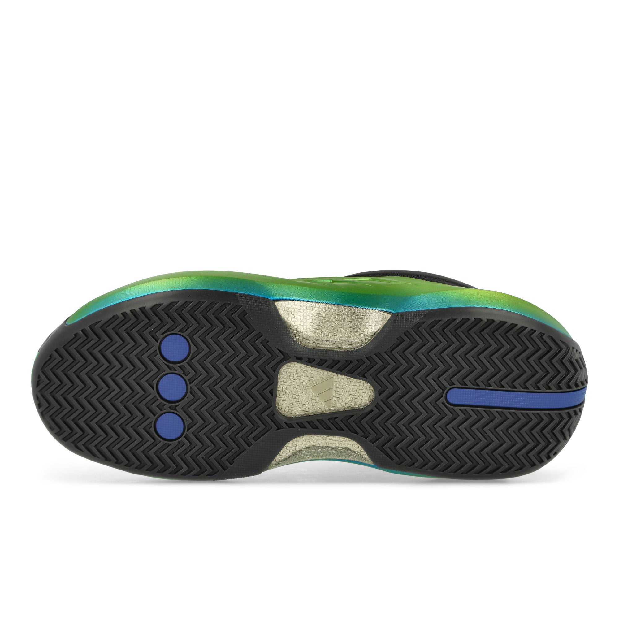 adidas Crazy IIInfinity Screaming Green / Core Black / Lucid Blue Low Top Sneakers Detail View 1 | Overkill