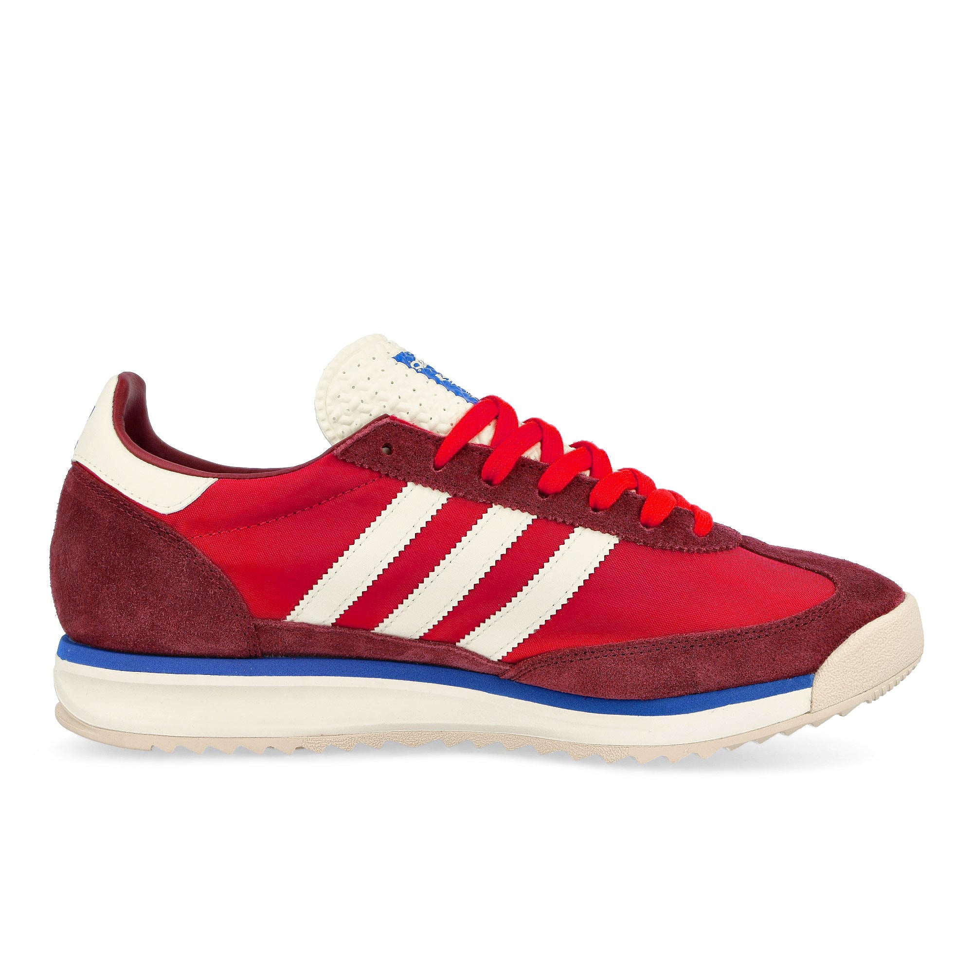 adidas SL 72 RS Shadow Red / Off White / Blue Low Top Sneakers Silhouette | Overkill