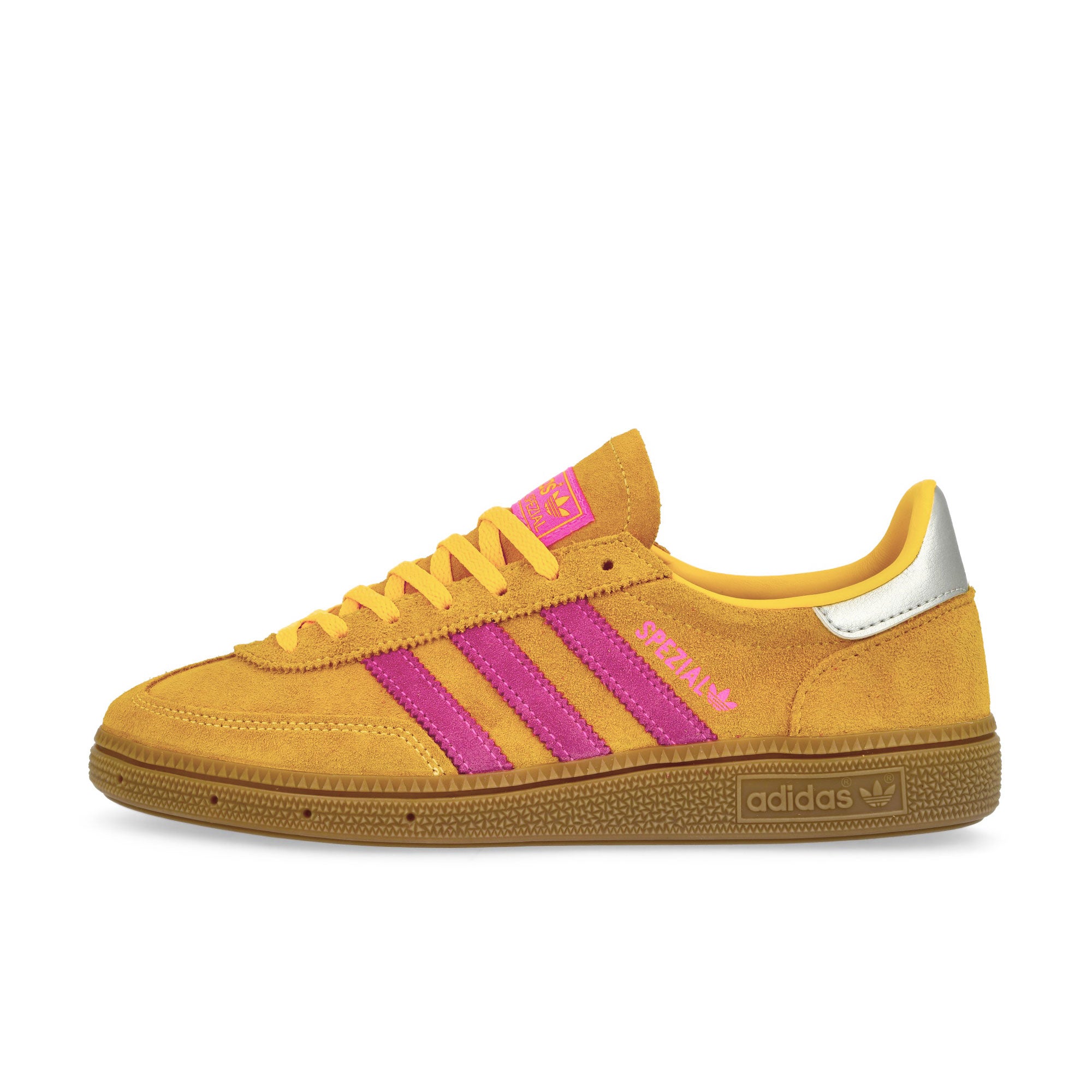 adidas Handball Spezial W Spark / Lucid Pink / Silver Metallic Low Top Sneakers JI1406 | Overkill