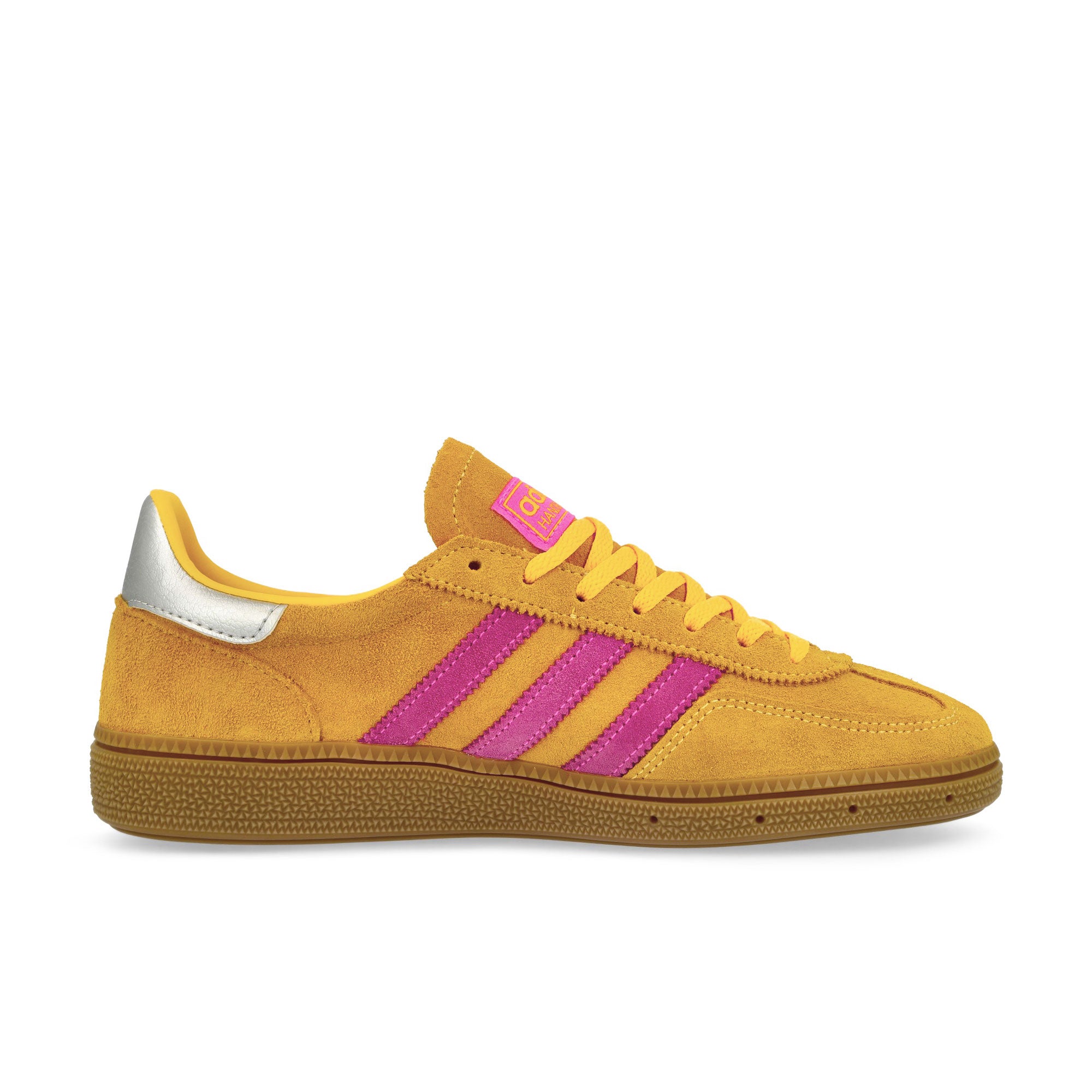 adidas Handball Spezial W Spark / Lucid Pink / Silver Metallic Low Top Sneakers Silhouette | Overkill