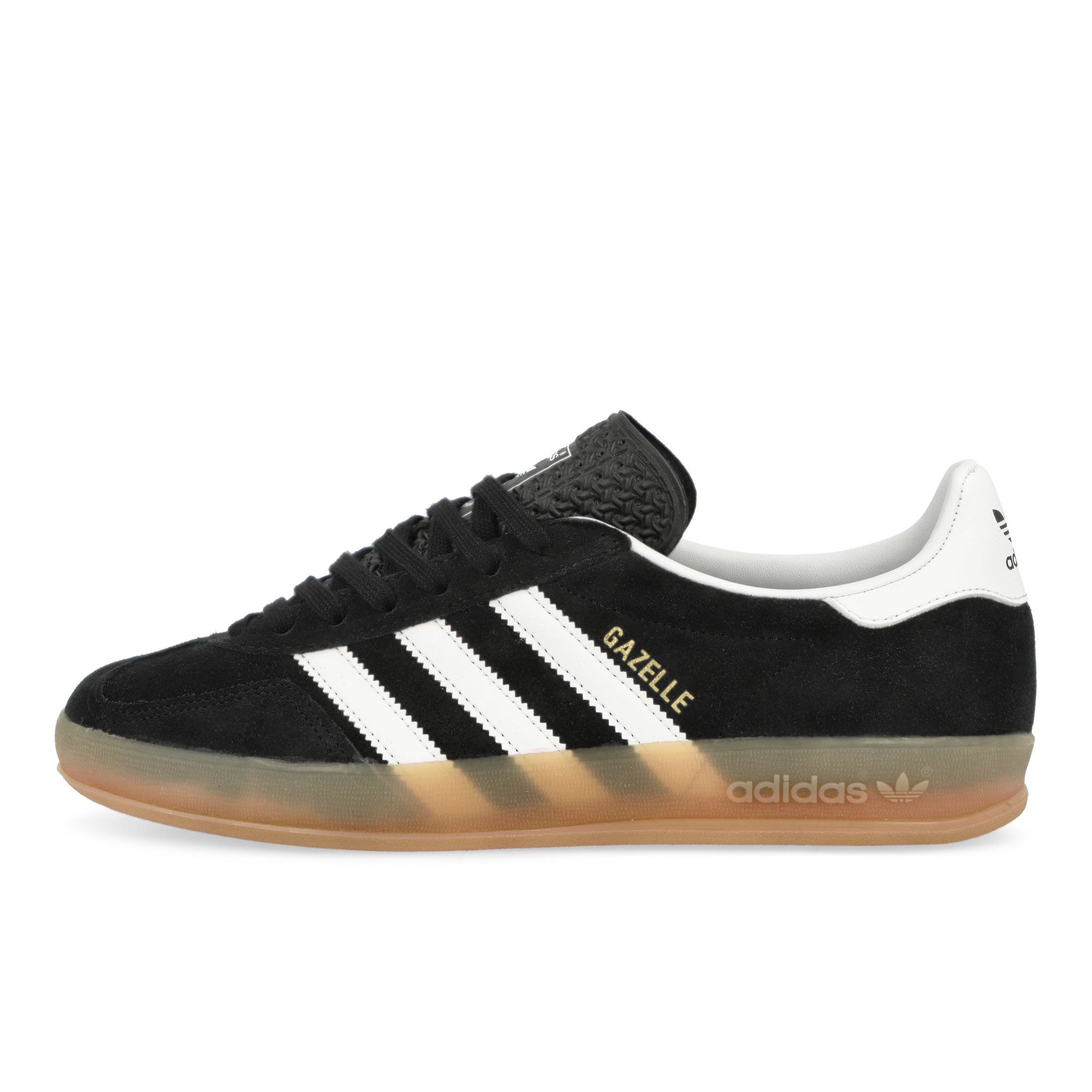 adidas Gazelle Indoor Core Black / Footwear White / Gum 2 Low Top Sneakers JI2060 | Overkill
