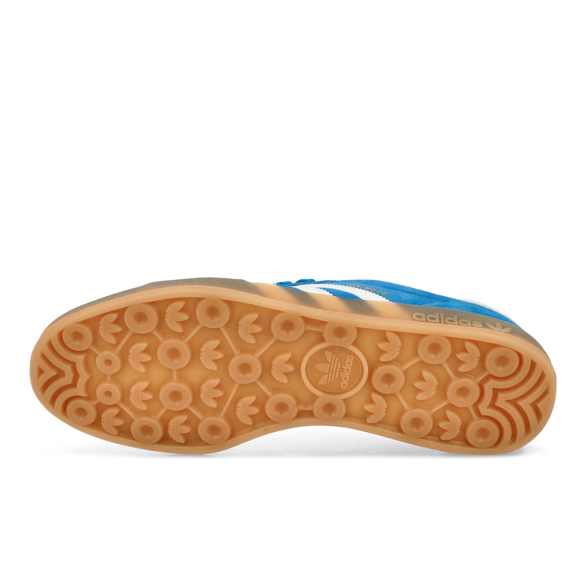 adidas Gazelle Indoor Bluebird / Footwear White / Gum 2 Low Top Sneakers Detail View 1 | Overkill