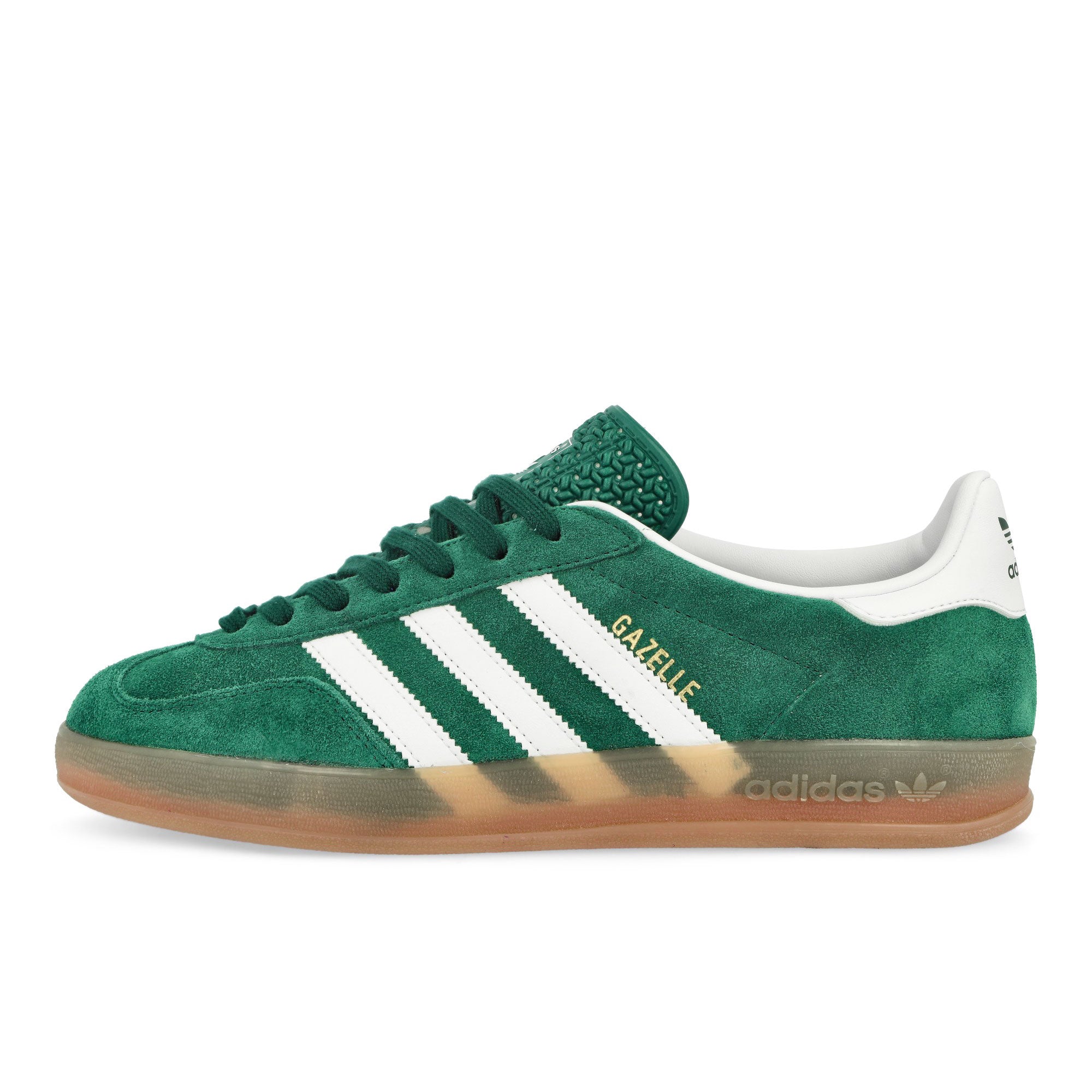 adidas Gazelle Indoor Collegiate Green / Footwear White / Gum 2 Low Top Sneakers JI2062 | Overkill
