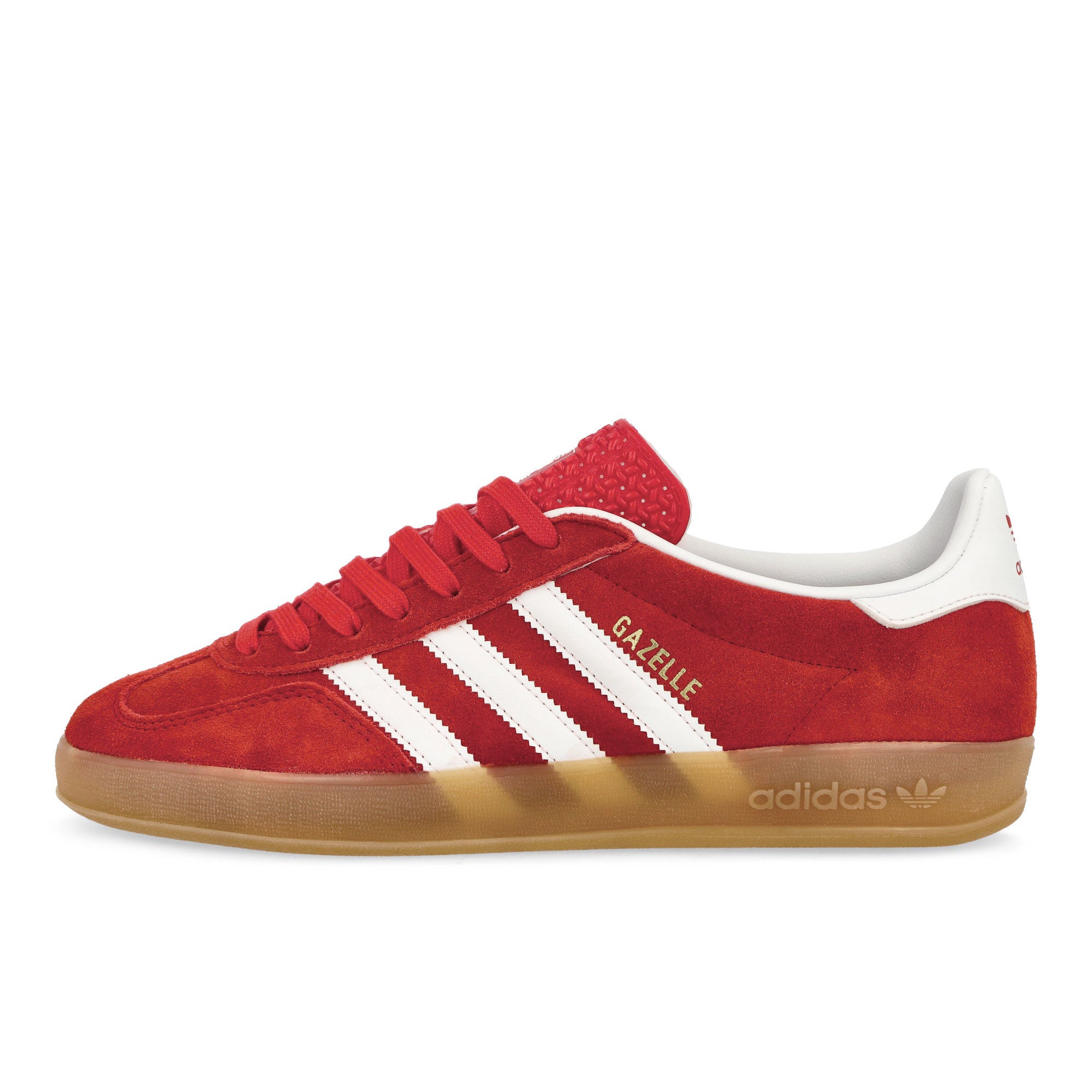 adidas Gazelle Indoor Better Scarlet / Footwear White / Gum 2 Low Top Sneakers JI2063 | Overkill