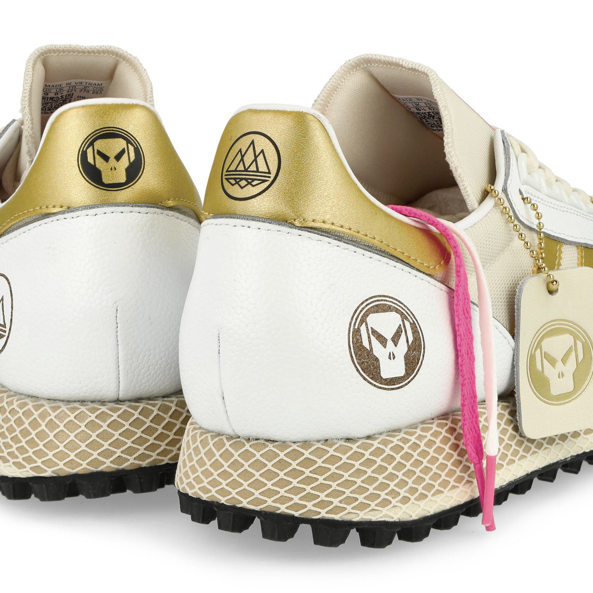 adidas Silverbirch SPZL Feather White / Metallic Gold Low Top Sneakers Detailfoto | Overkill