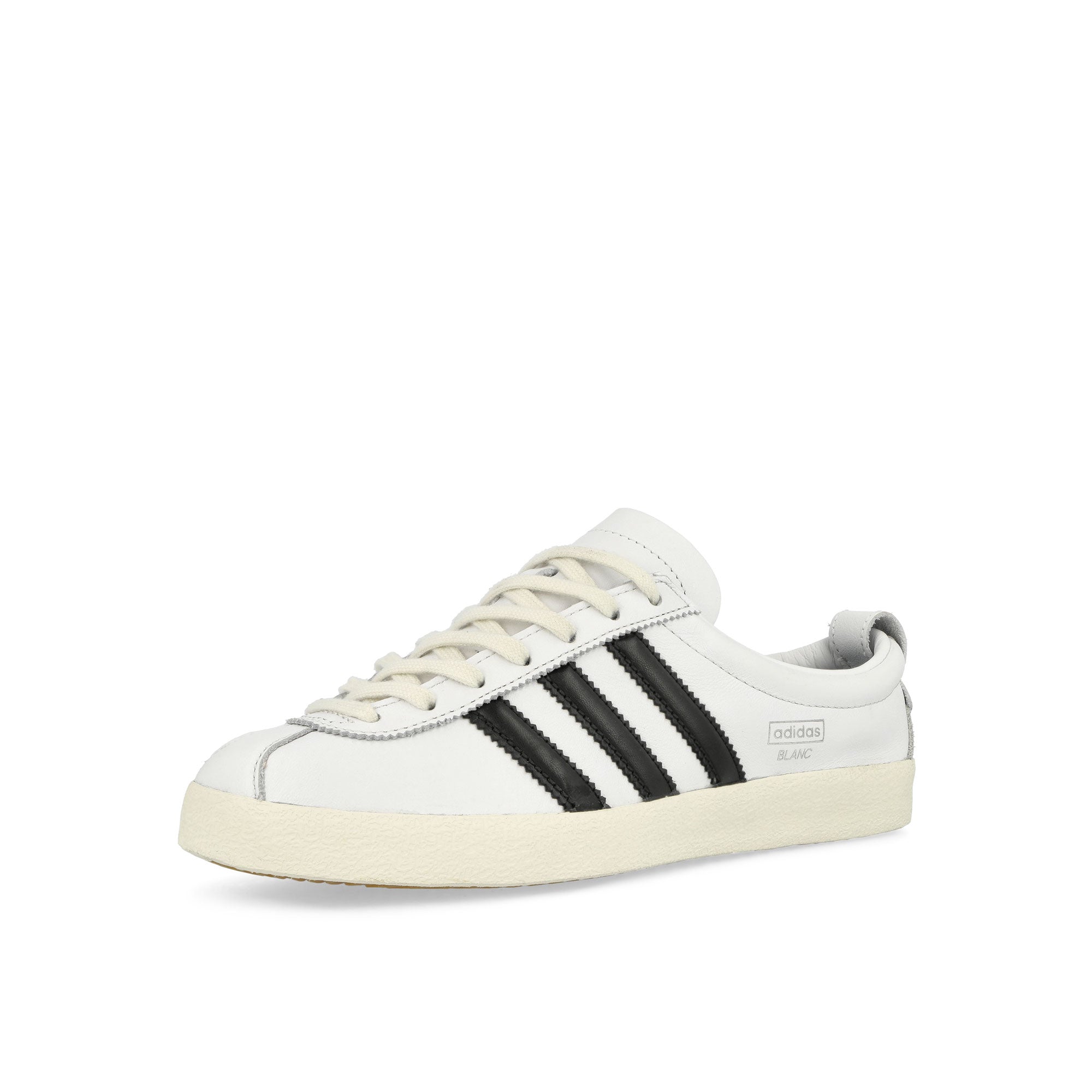 adidas Blanc W Footwear White / Core Black / Off White Low Top Sneakers Close Up | Overkill