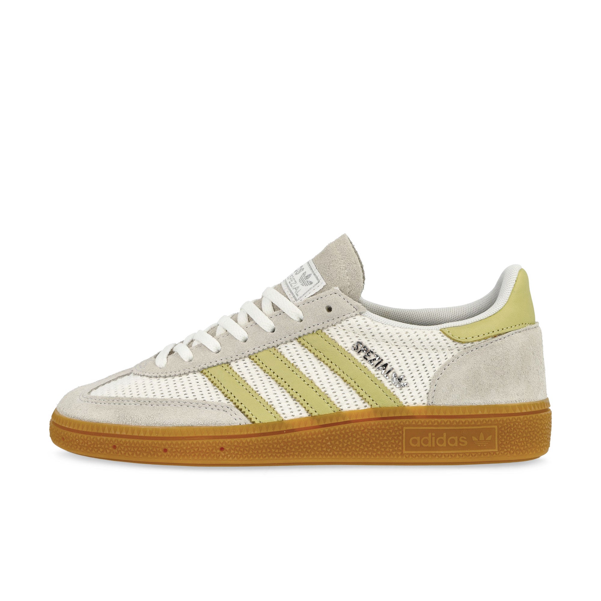 adidas Handball Spezial W Footwear White / Powder Yellow / Silver Metallic Low Top Sneakers JI2657 | Overkill