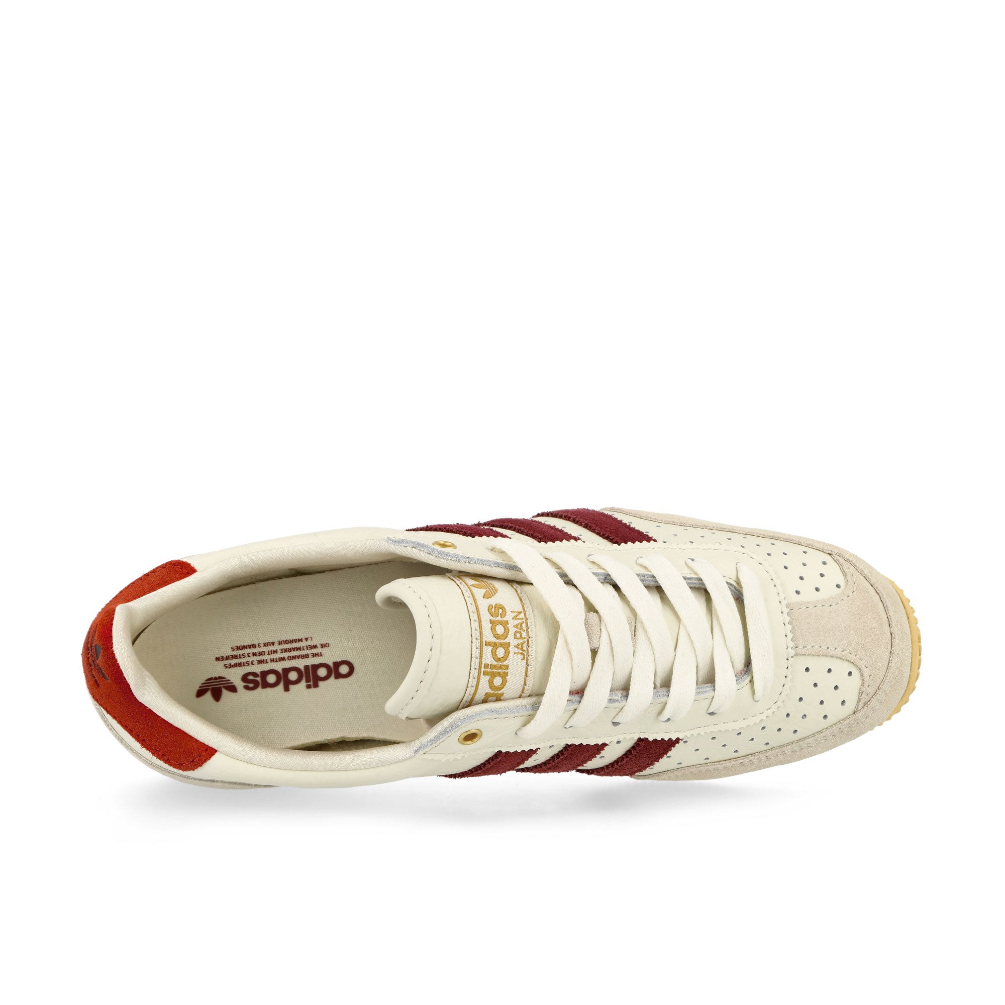 adidas Japan W Off White / Shadow Red / Orange Tint Low Top Sneakers Detailfoto | Overkill