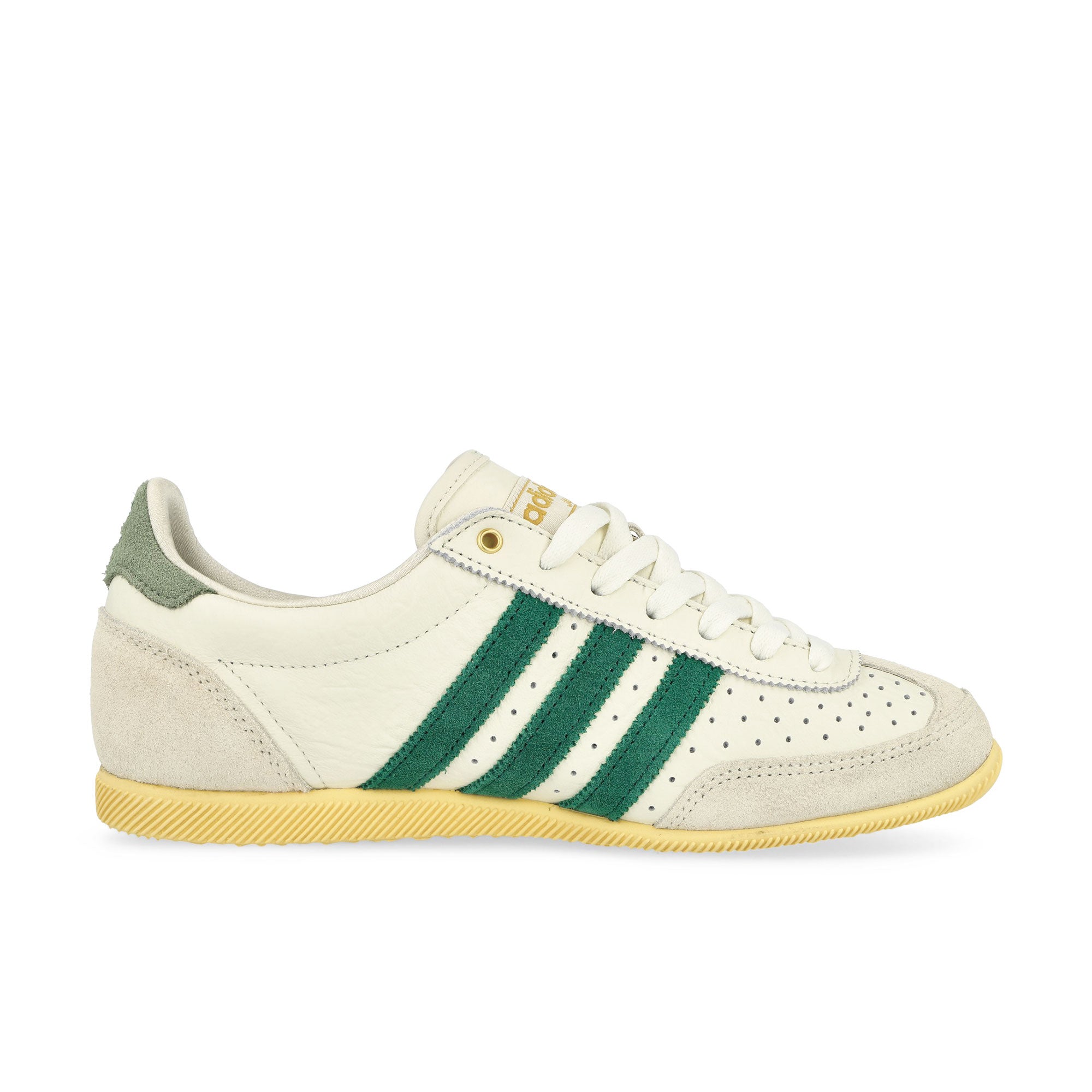 adidas Japan W Off White / Collegiate Green / Orange Tint Low Top Sneakers Silhouette | Overkill