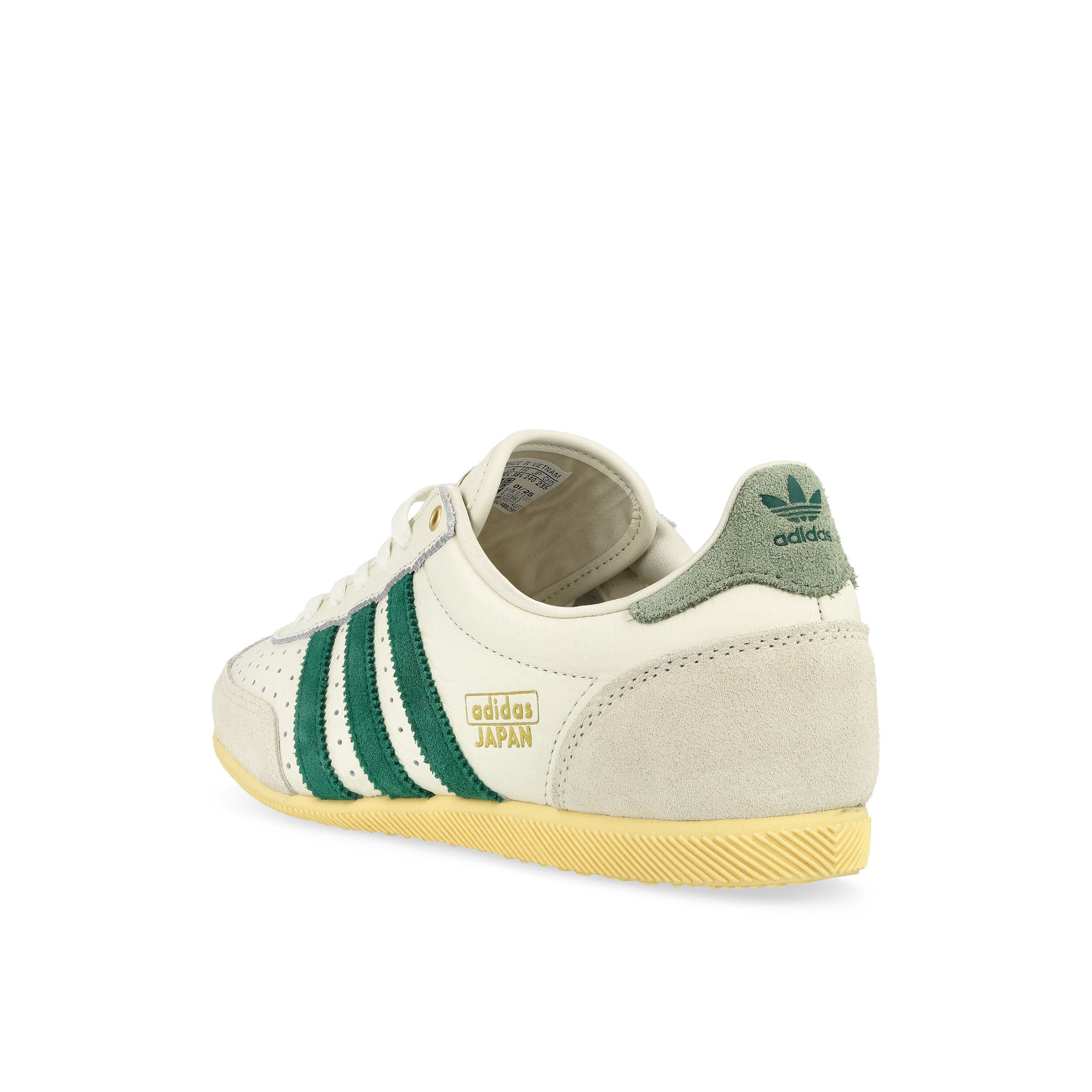 adidas Japan W Off White / Collegiate Green / Orange Tint Low Top Sneakers Material | Overkill