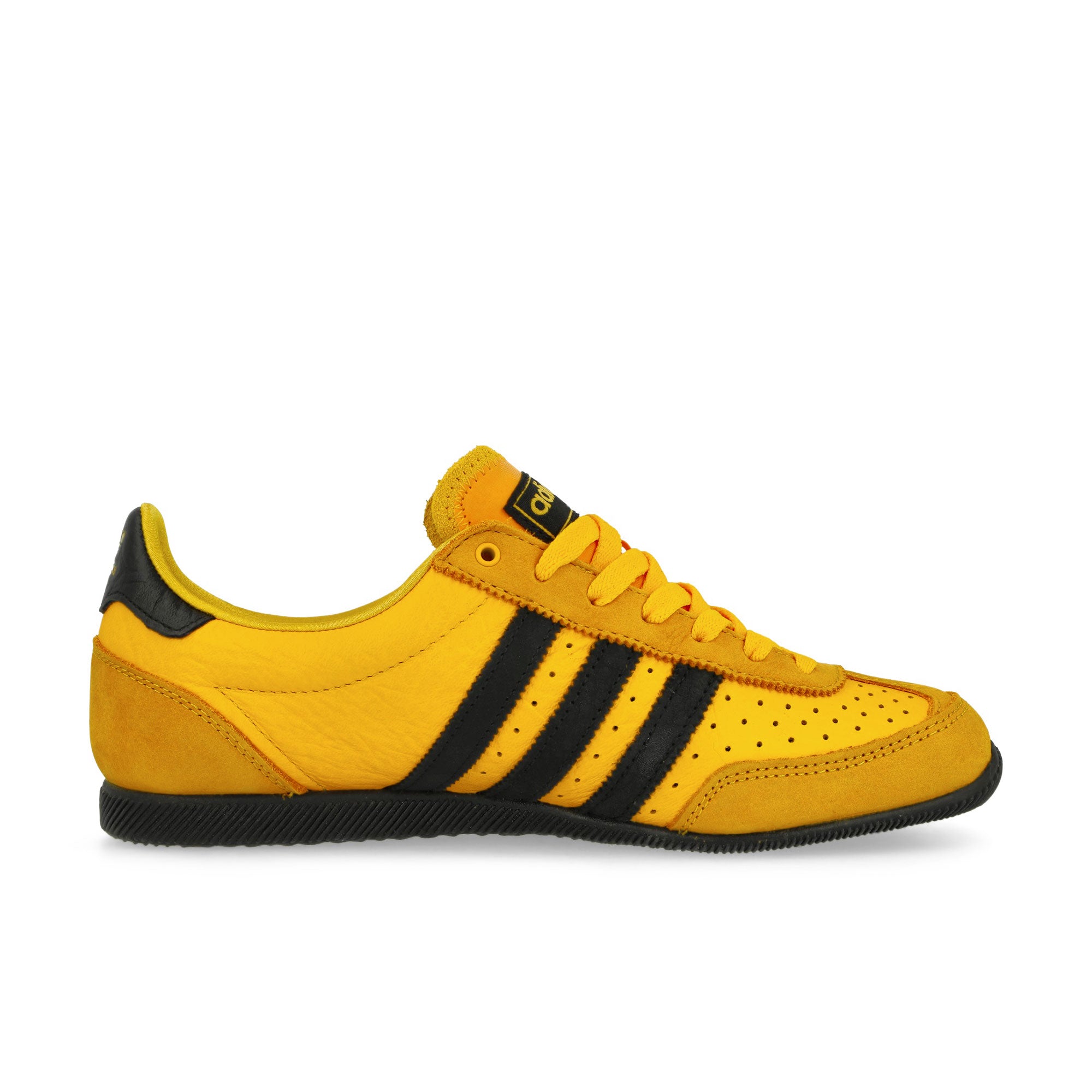 adidas Japan W Crew Yellow / Core Black / Gold Metallic Low Top Sneakers Silhouette | Overkill