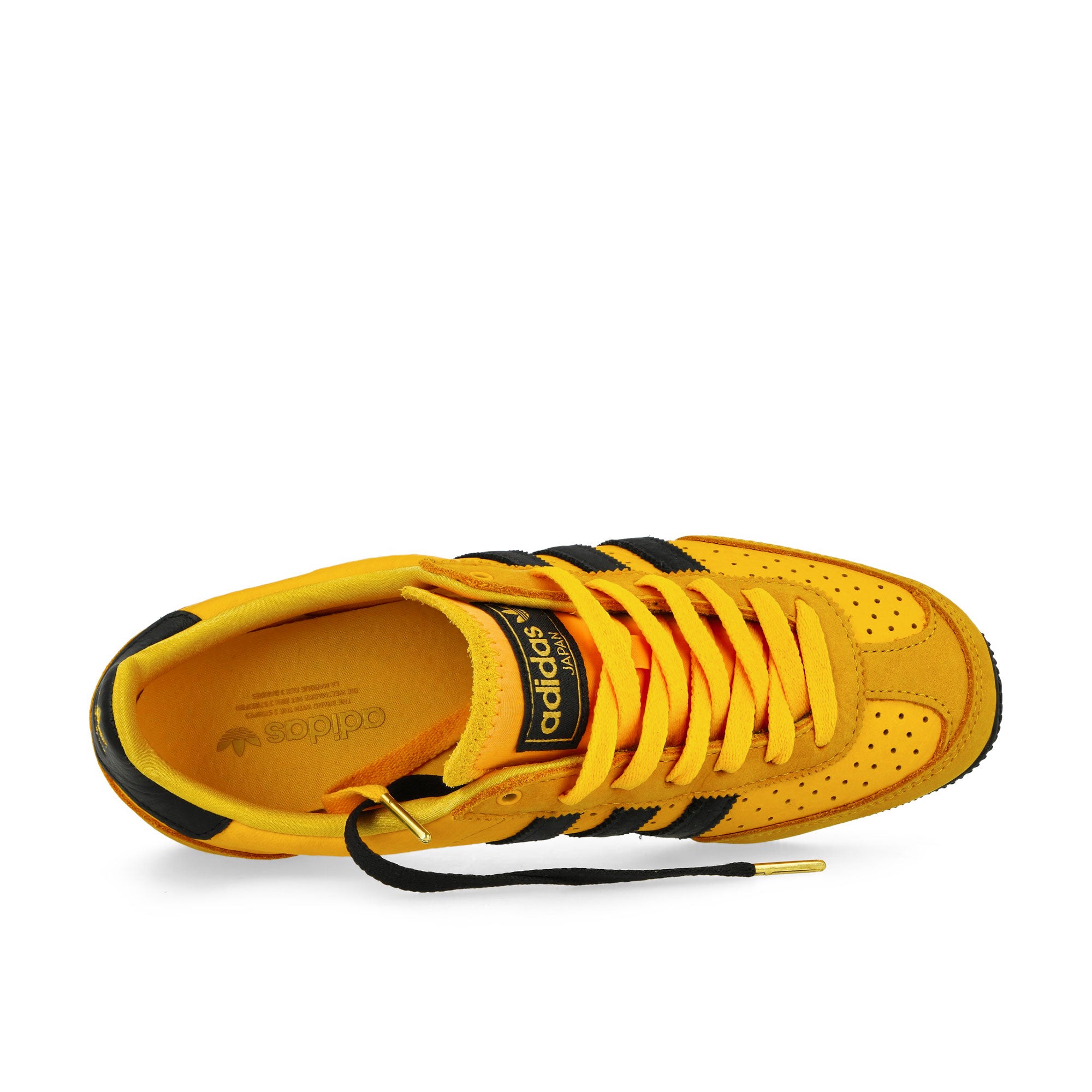 adidas Japan W Crew Yellow / Core Black / Gold Metallic Low Top Sneakers Detailfoto | Overkill