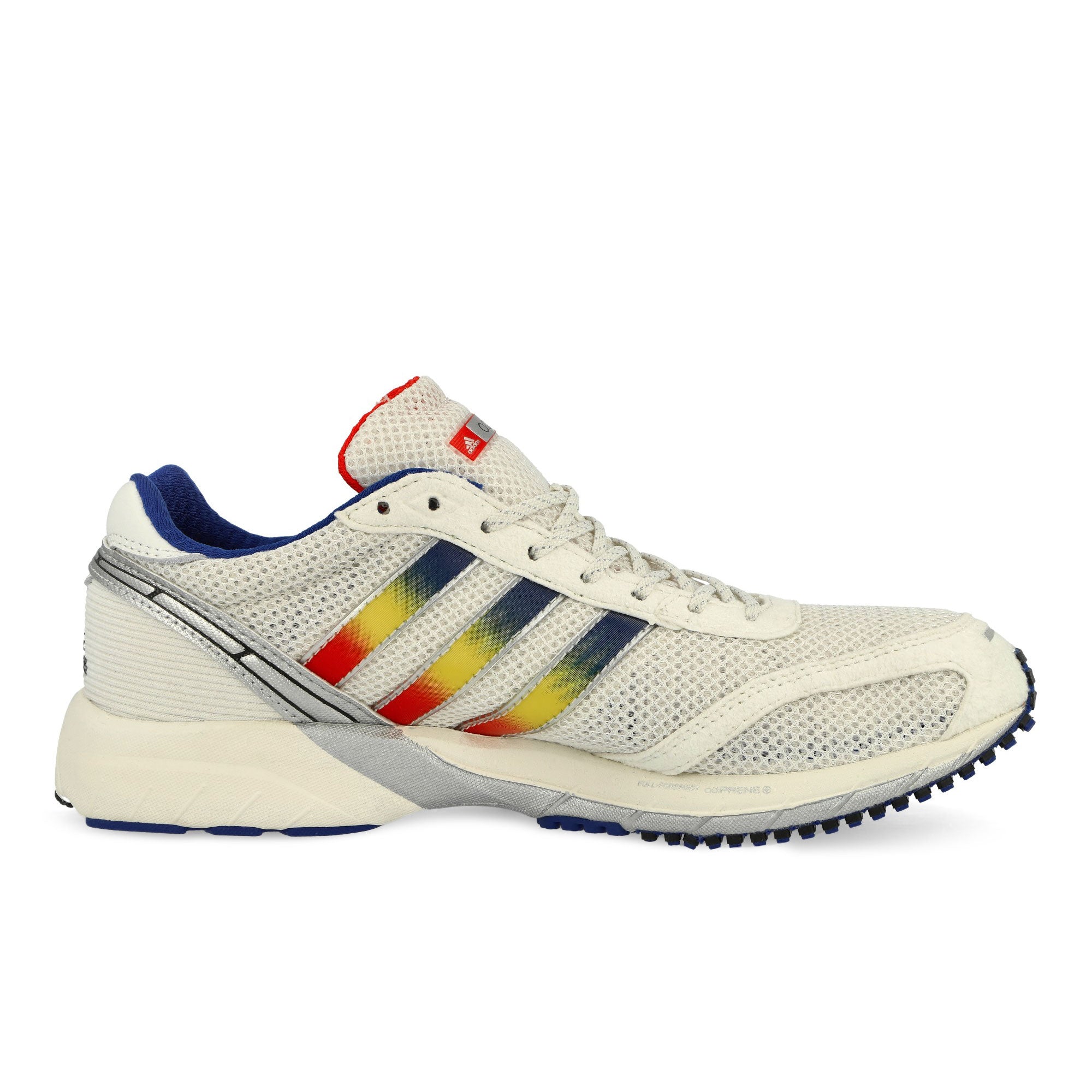 adidas Adizero Adios OG W Core White / Team Royal Blue / Yellow Low Top Sneakers Silhouette | Overkill
