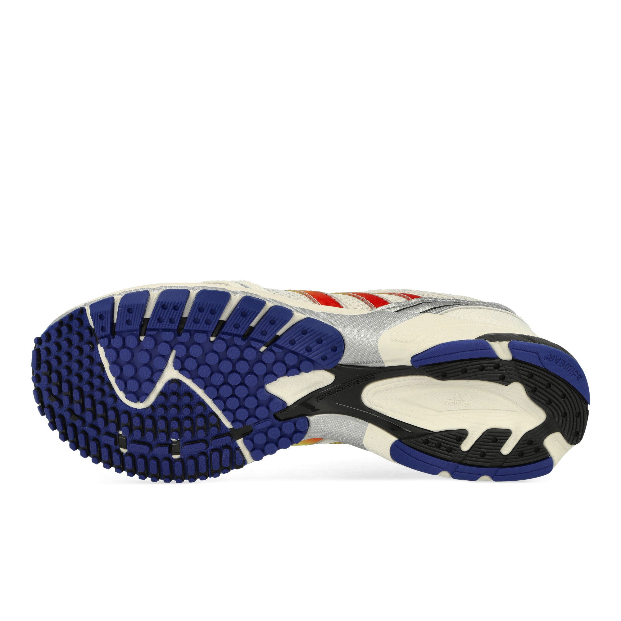 adidas Adizero Adios OG W Core White / Team Royal Blue / Yellow Low Top Sneakers Detail View 1 | Overkill