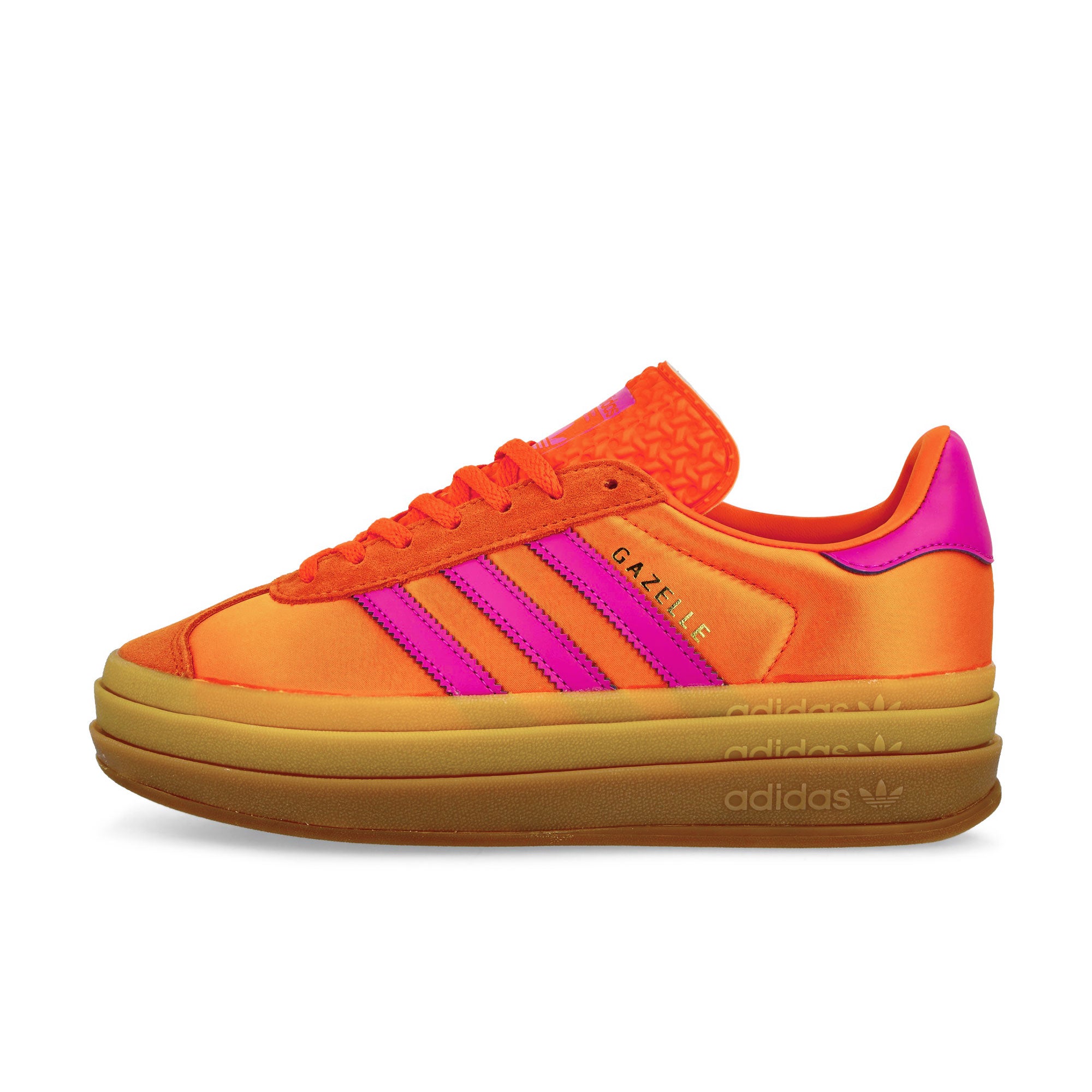 adidas Gazelle Bold W Orange / Semi Lucid Fuchsia / Orange Low Top Sneakers JI2703 | Overkill