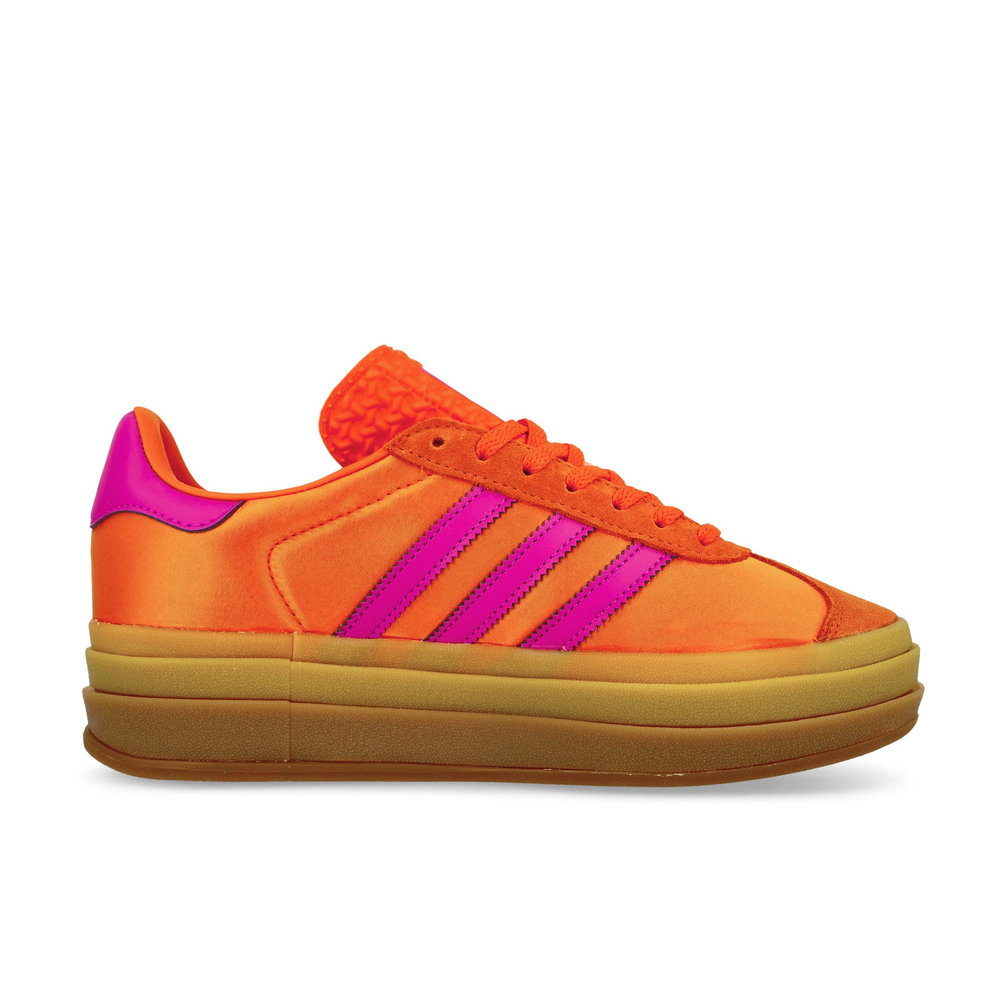 adidas Gazelle Bold W Orange / Semi Lucid Fuchsia / Orange Low Top Sneakers Silhouette | Overkill