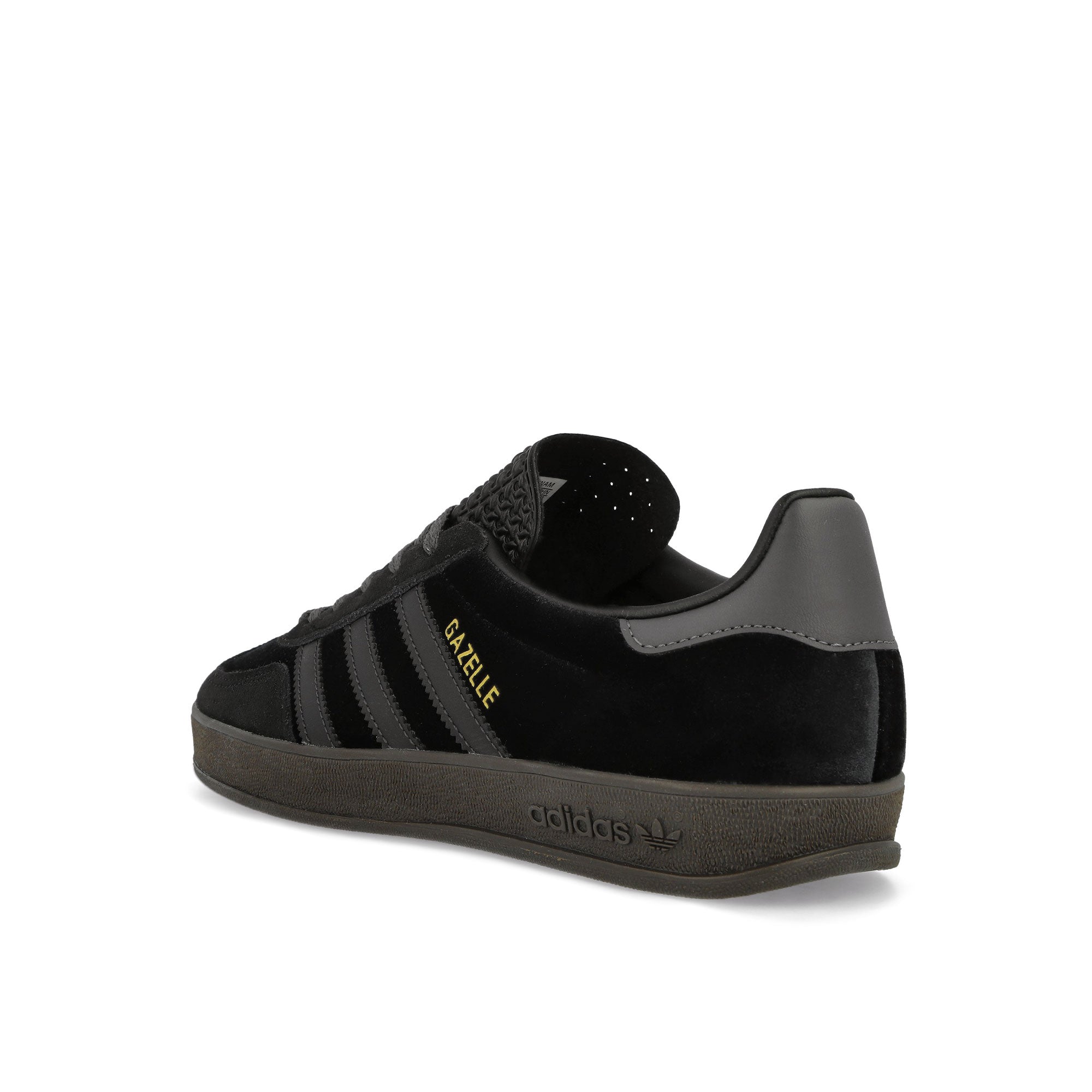 adidas Gazelle Indoor W Core Black / Carbon / Grey Five Low Top Sneakers Material | Overkill